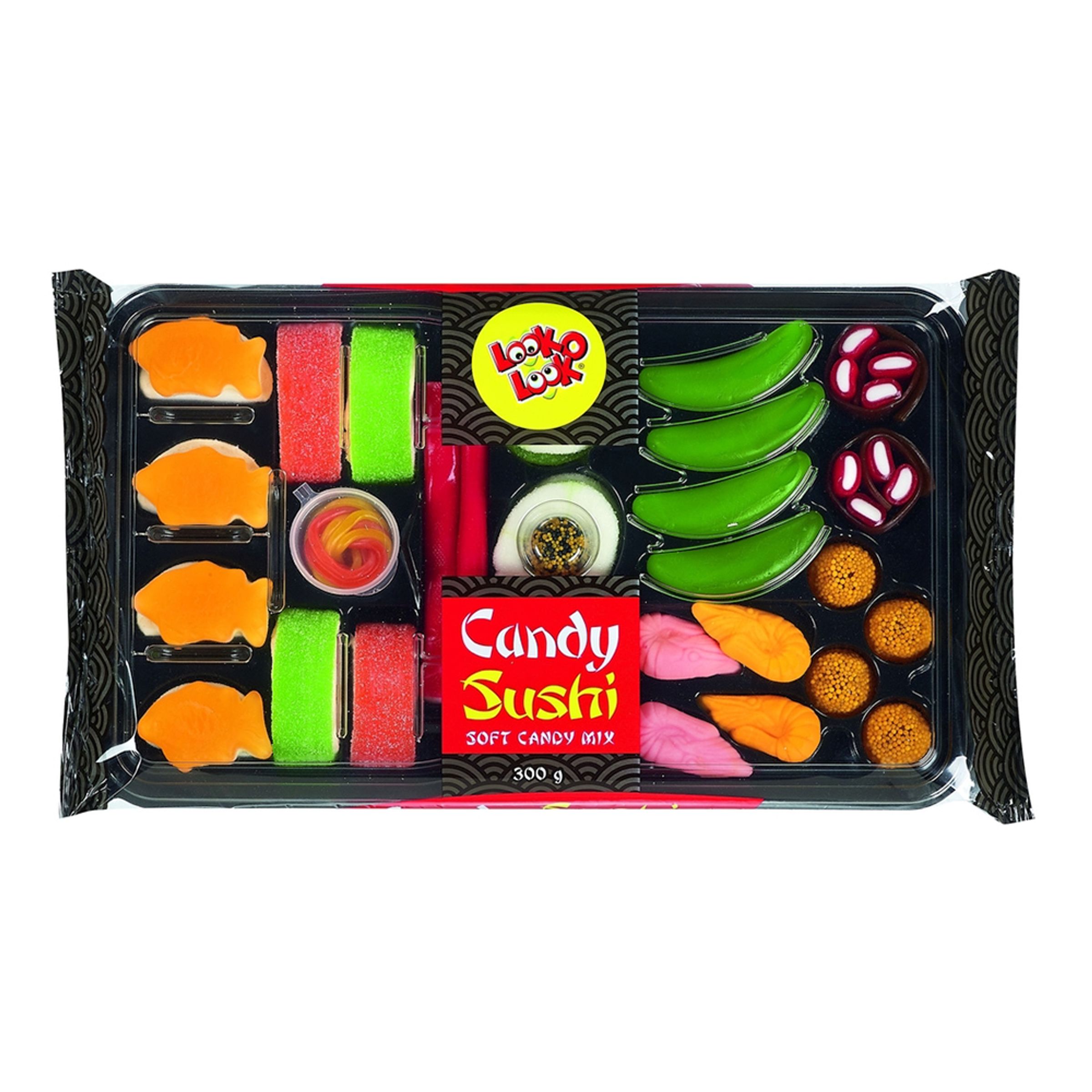 Look-O-Look Sushi Godis - Stor (26 bitar)