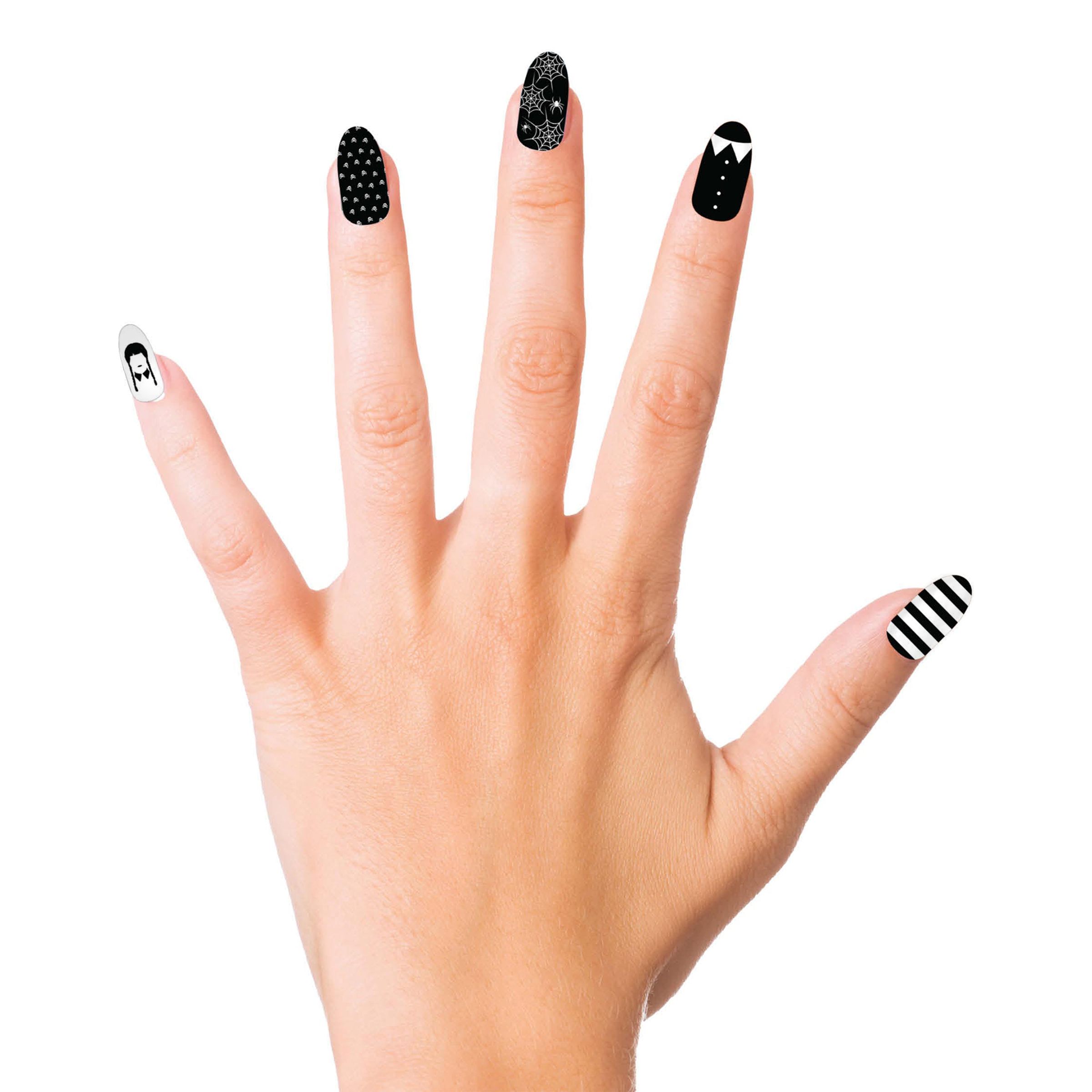 Lösnaglar Gothic - 10-pack | Hem - Maskerad - Smink - Lösnaglar och Nagellack | Pryloteket