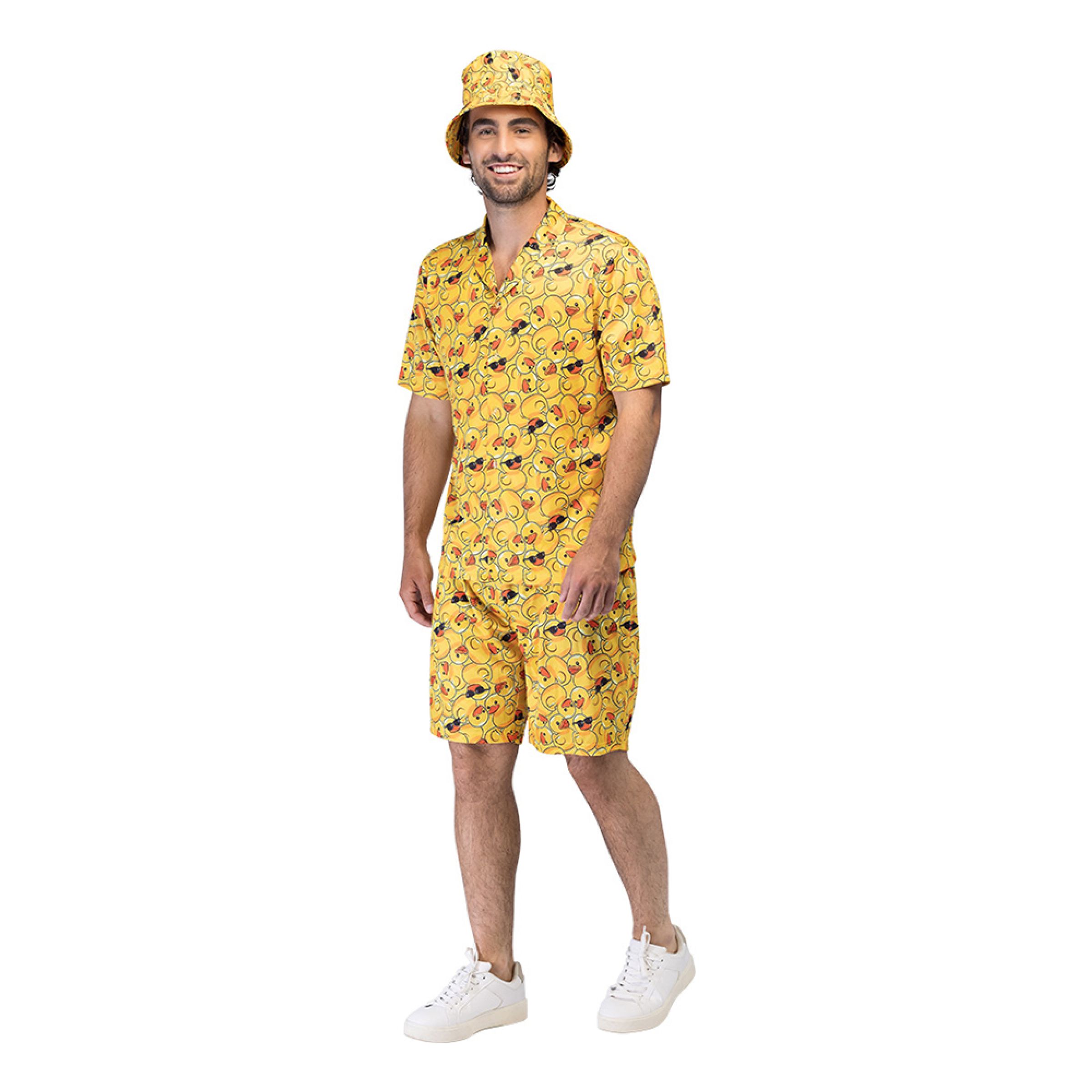 Lucky Duck Shorts Set - X-Large | Hem - Maskerad - Maskeraddräkter - Herrdräkter | Maskeradspecialisten