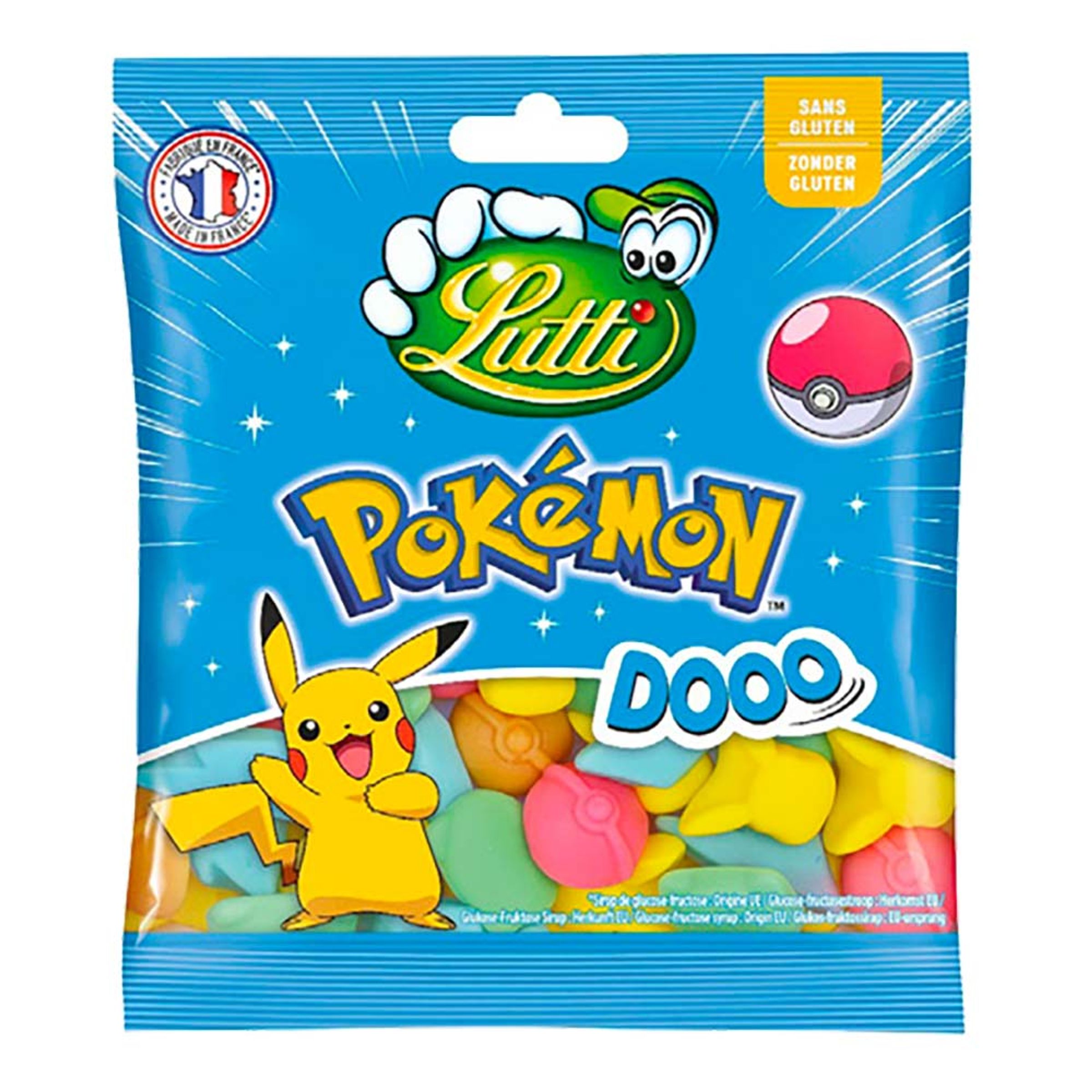 Läs mer om Lutti Pokémon Doo Godispåse - 100 gram