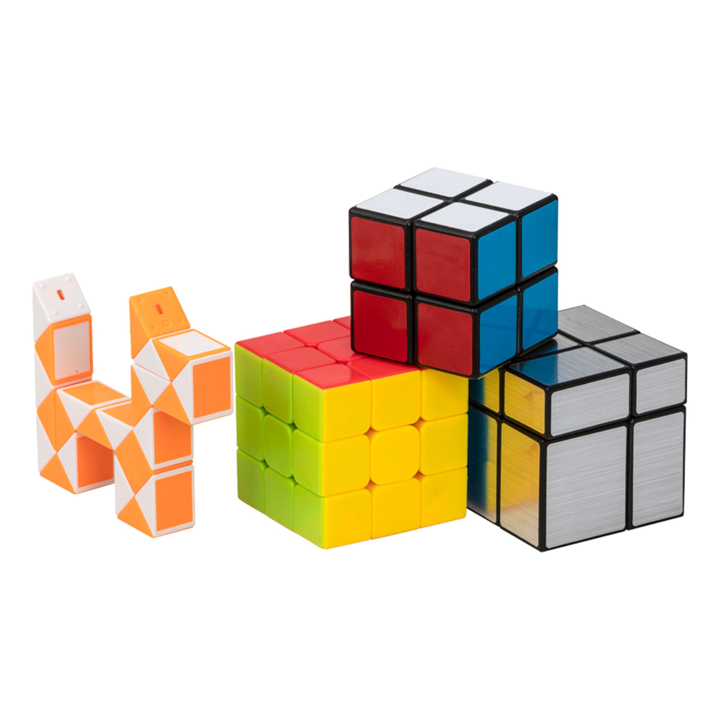 Magic Cube Pussel - 4-pack | Hem//Roliga Prylar//Spel & Lek//Pussel | PartyOutlet