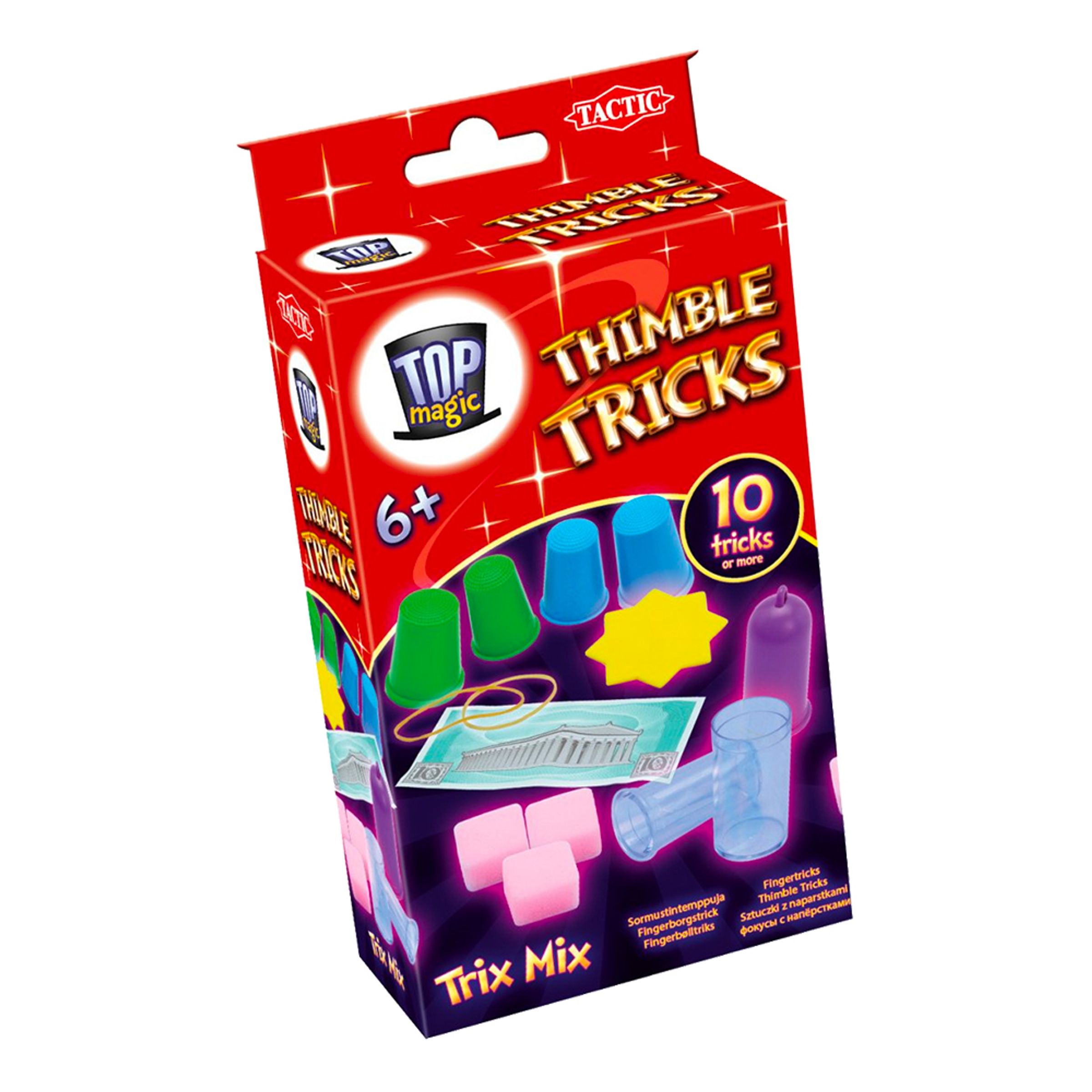 Magic Trix Mix Fingerborgstrick | Hem - Teman - Presenter - Barnpresenter | Maskeradspecialisten