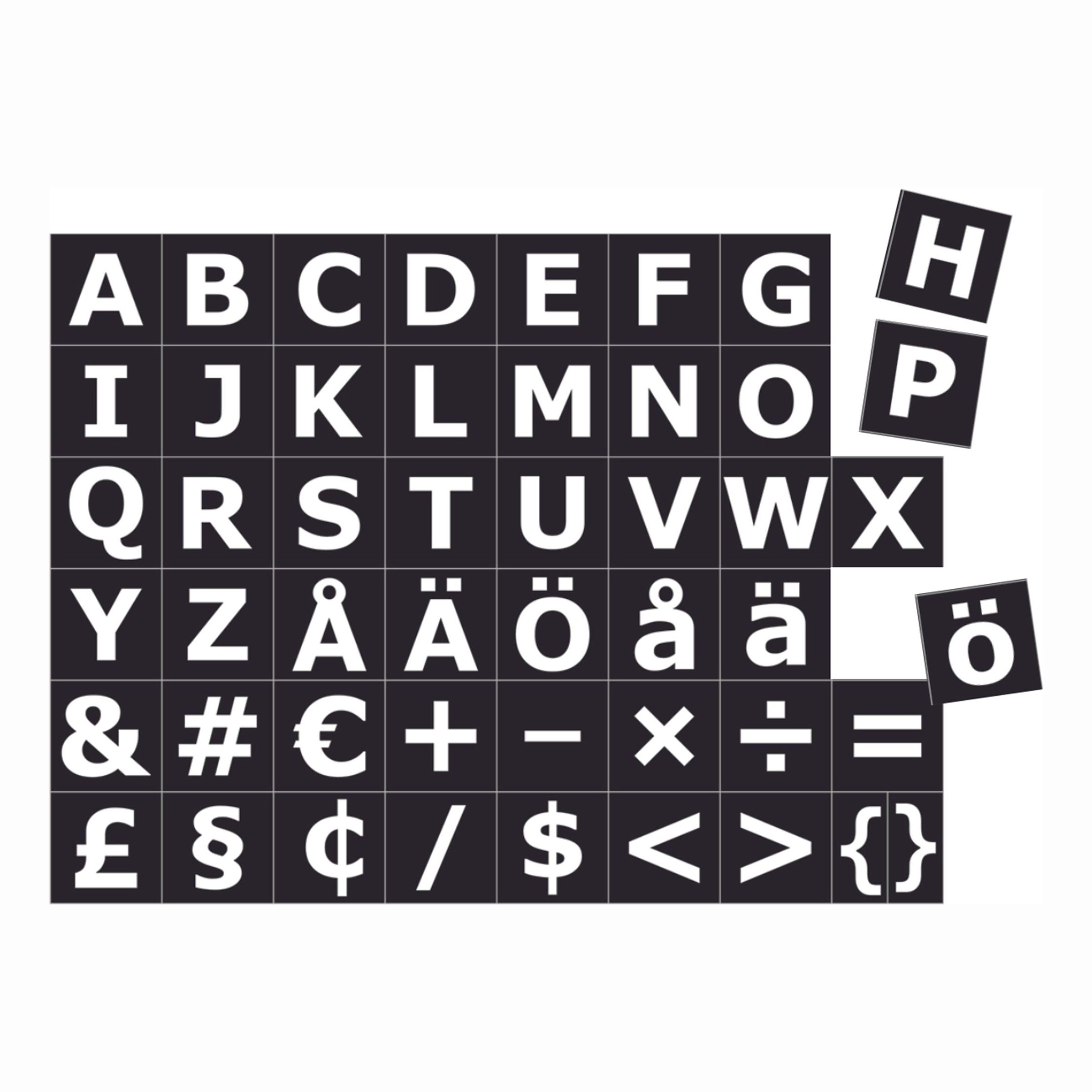 Magnetiska Bokstäver | Hem - Roliga Prylar - Hem & Hushåll - Till Köket | Pryloteket