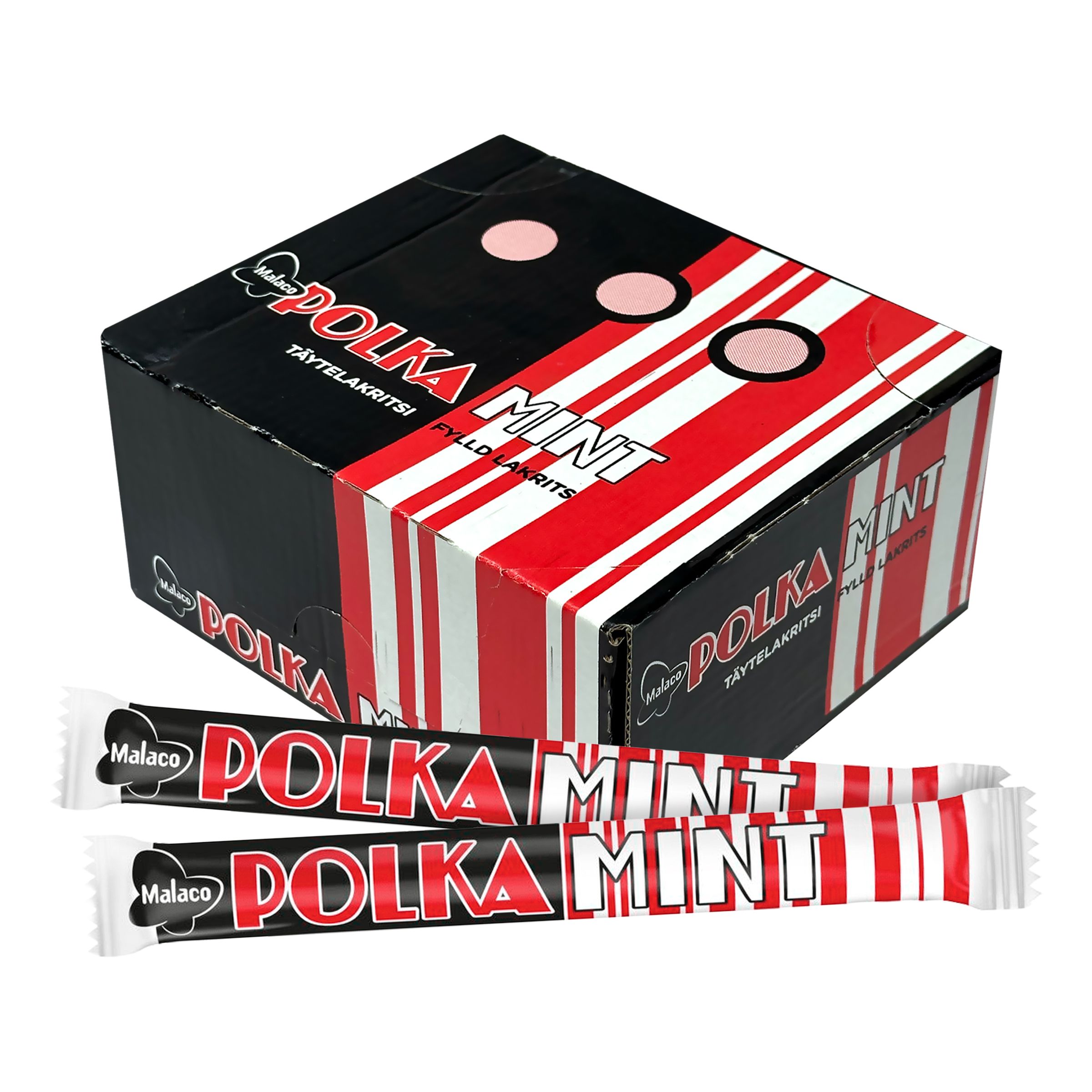 Malaco Polka Mint Økonomipakke - 50-pak