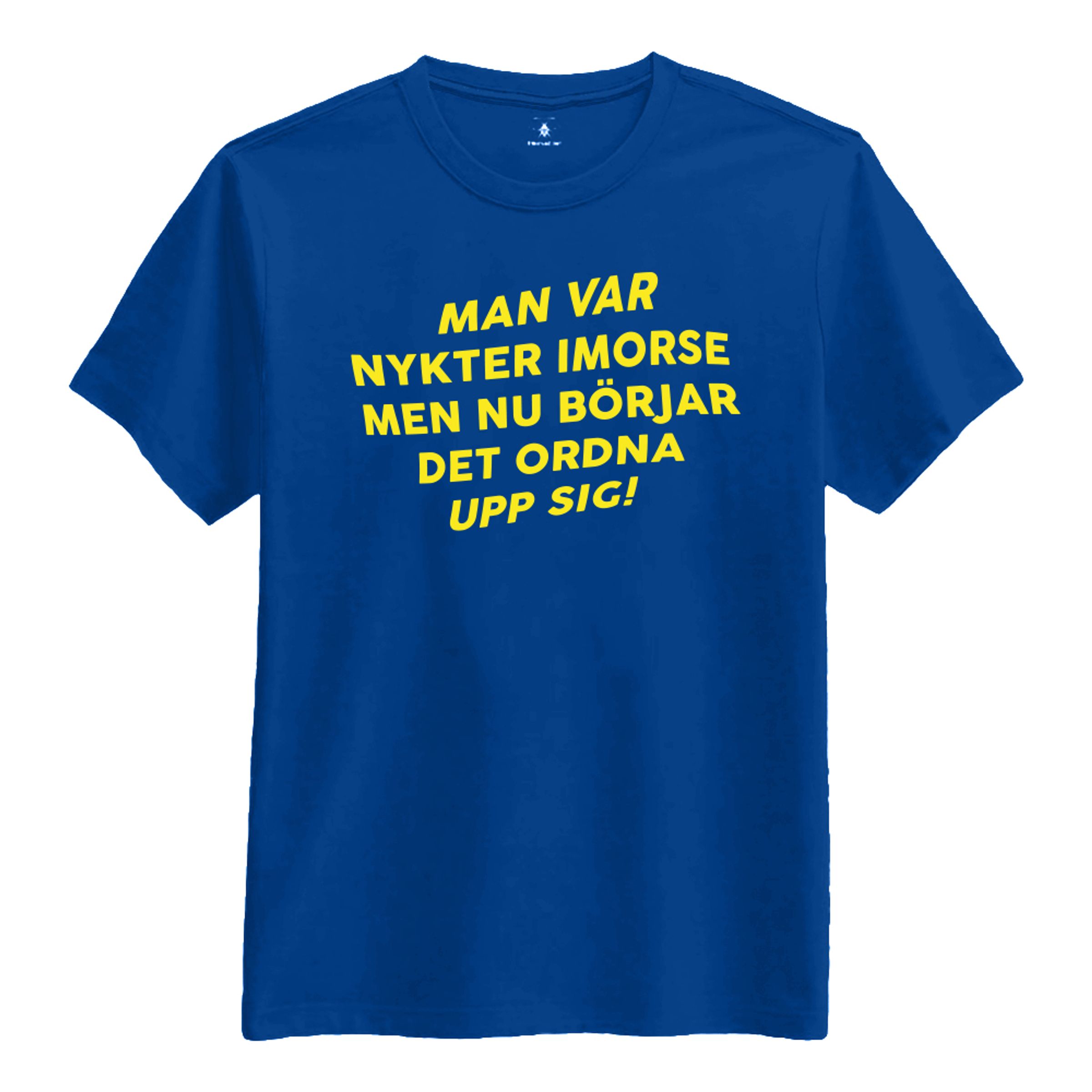 Man Var Nykter I Morse... T-shirt - Large