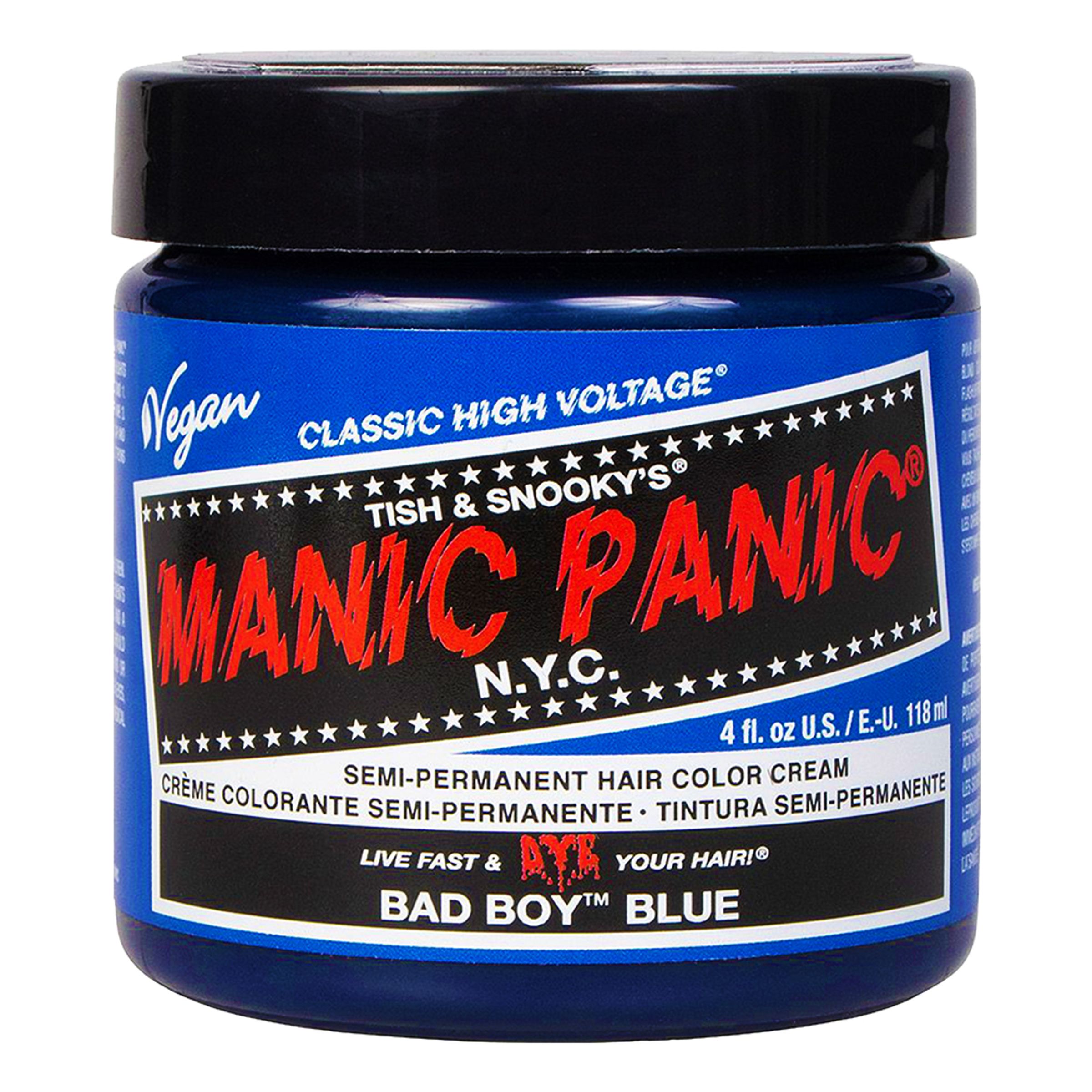 Läs mer om Manic Panic Bad Boy Blue Semi-permanent Hårfärg - 118 ml