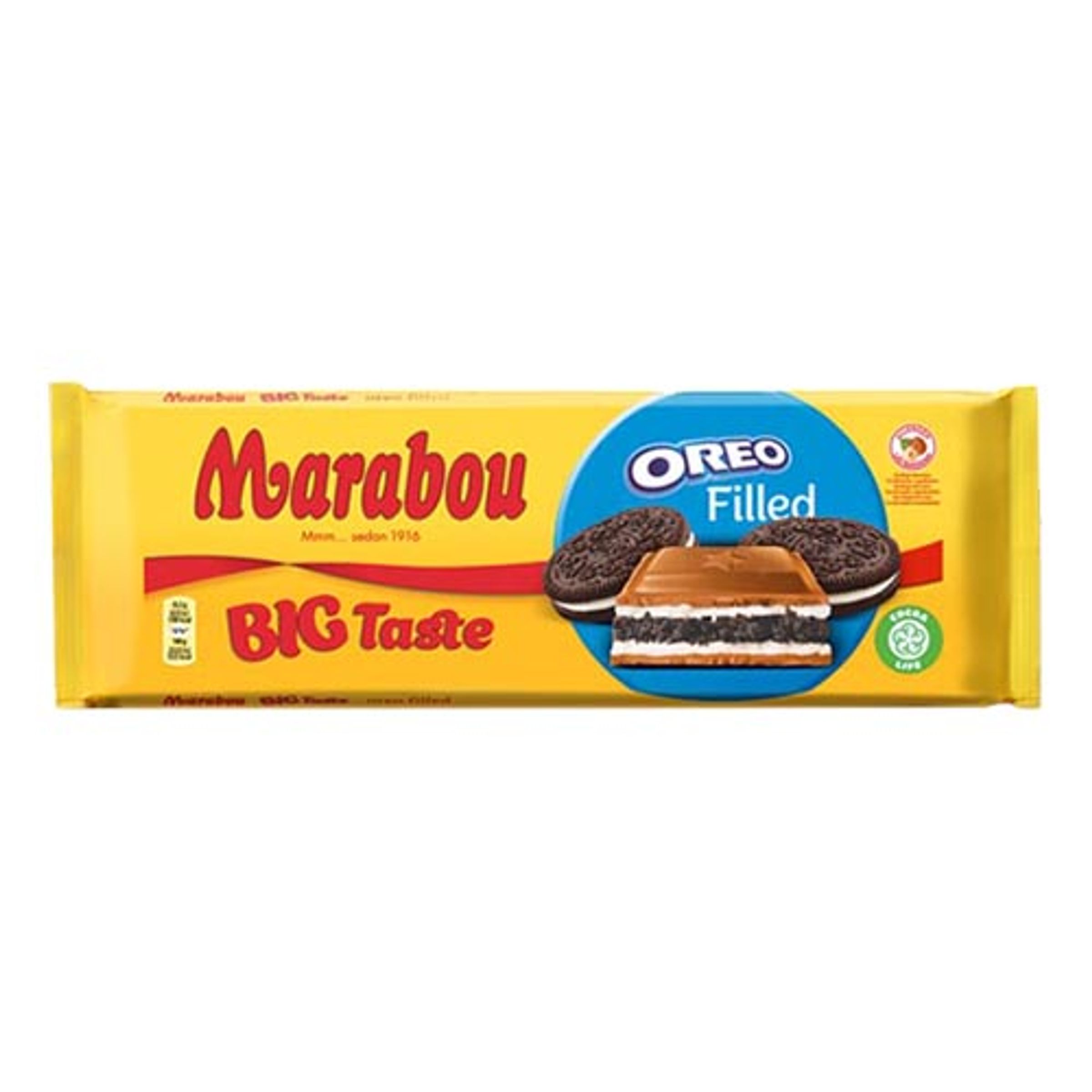 Läs mer om Marabou Big Taste Oreo Chokladkaka - 320 gram