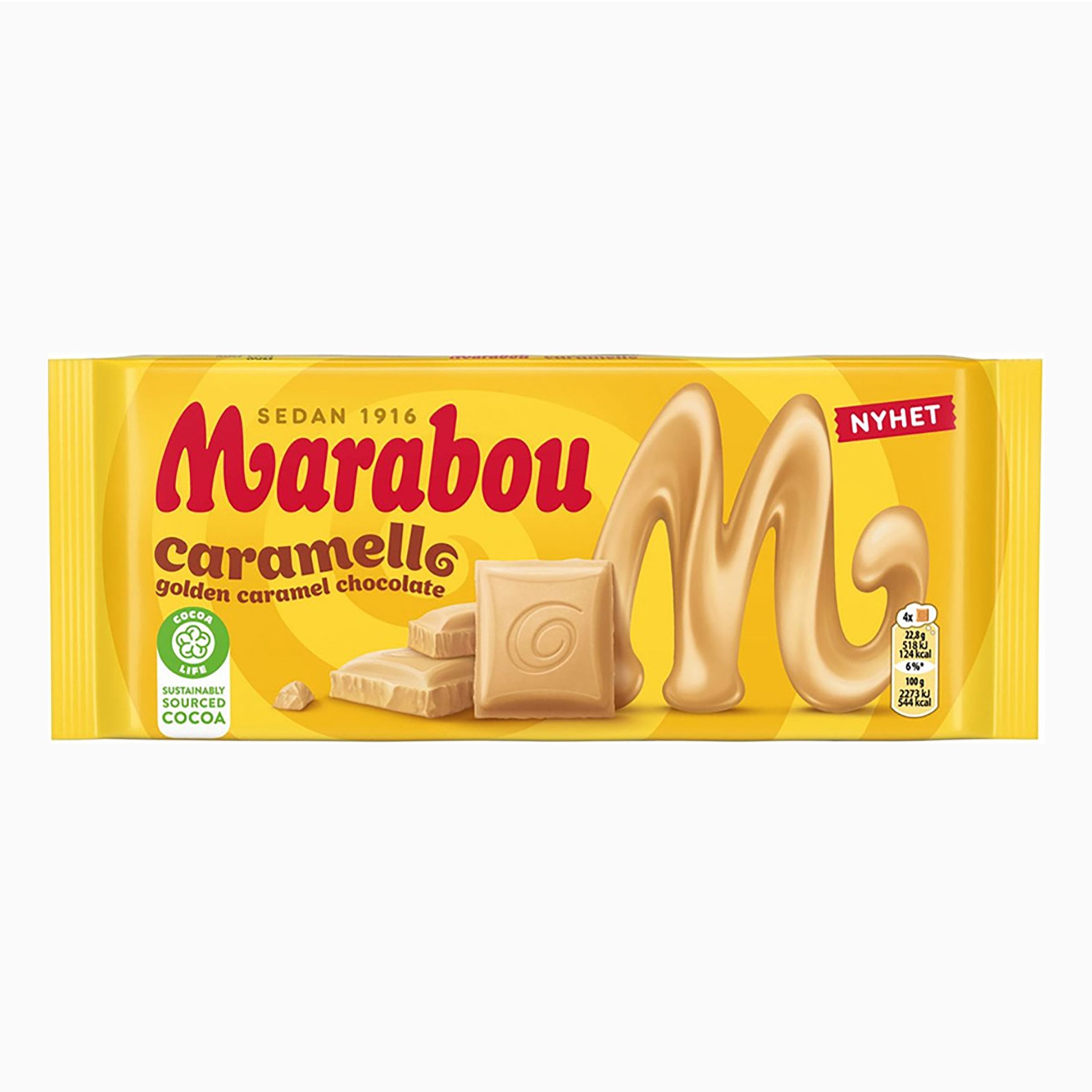 Marabou Caramello Chokladkaka - 160 gram