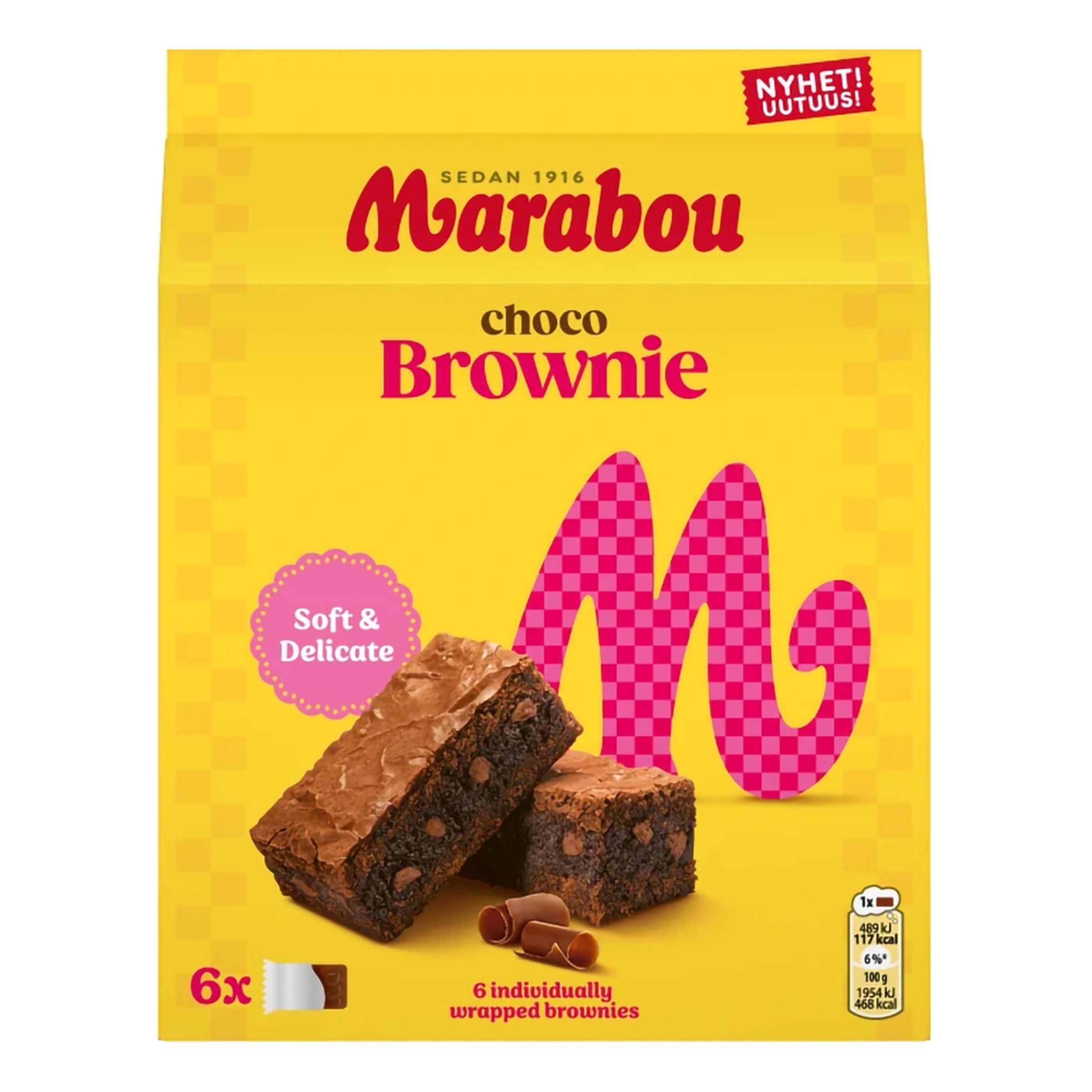 Marabou Choco Brownie - 150 gram