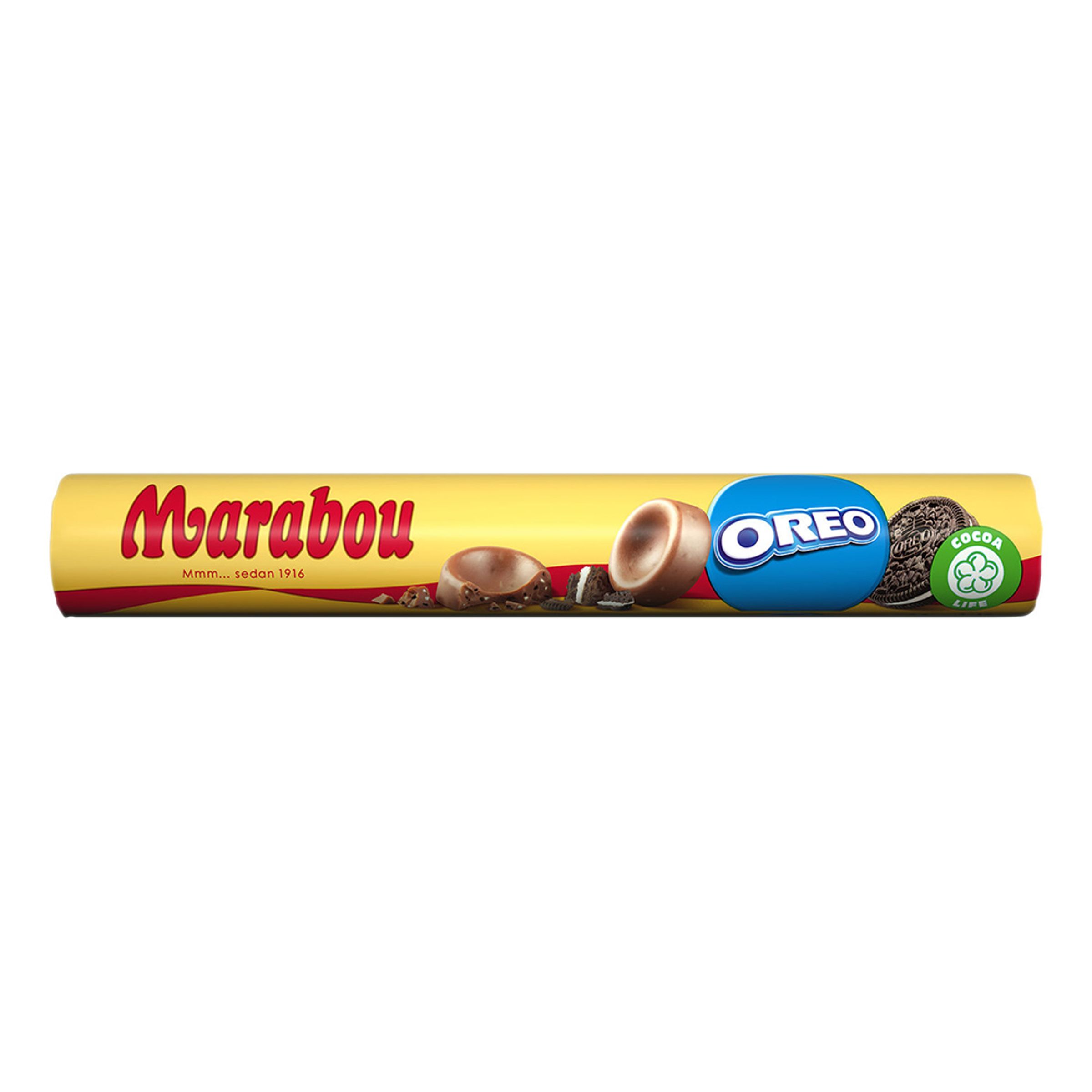 Läs mer om Marabou Chokladrulle Oreo - 67 gram