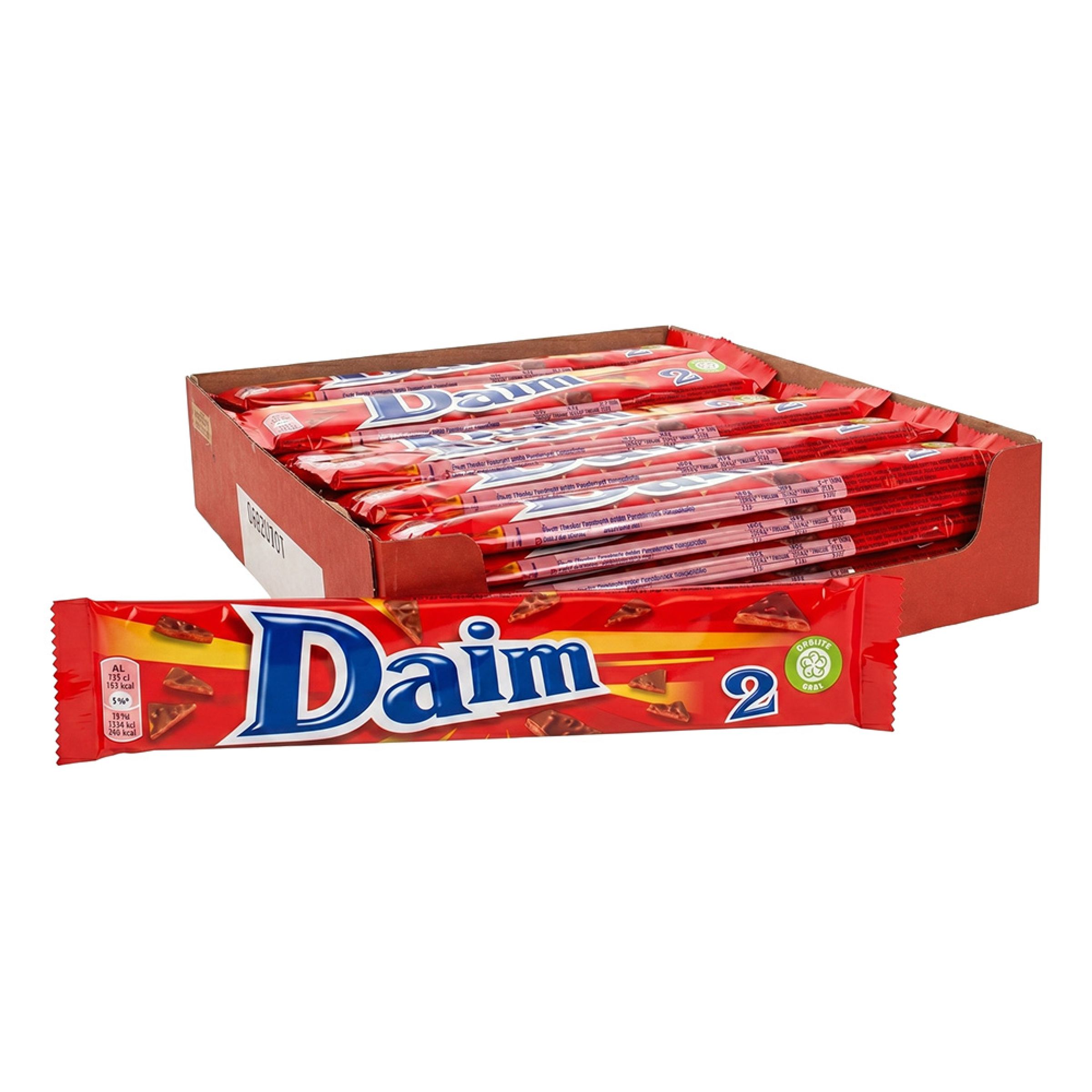 Marabou Daim Chokoladebar Dobbelt Økonomipakke - 36 x 56 g