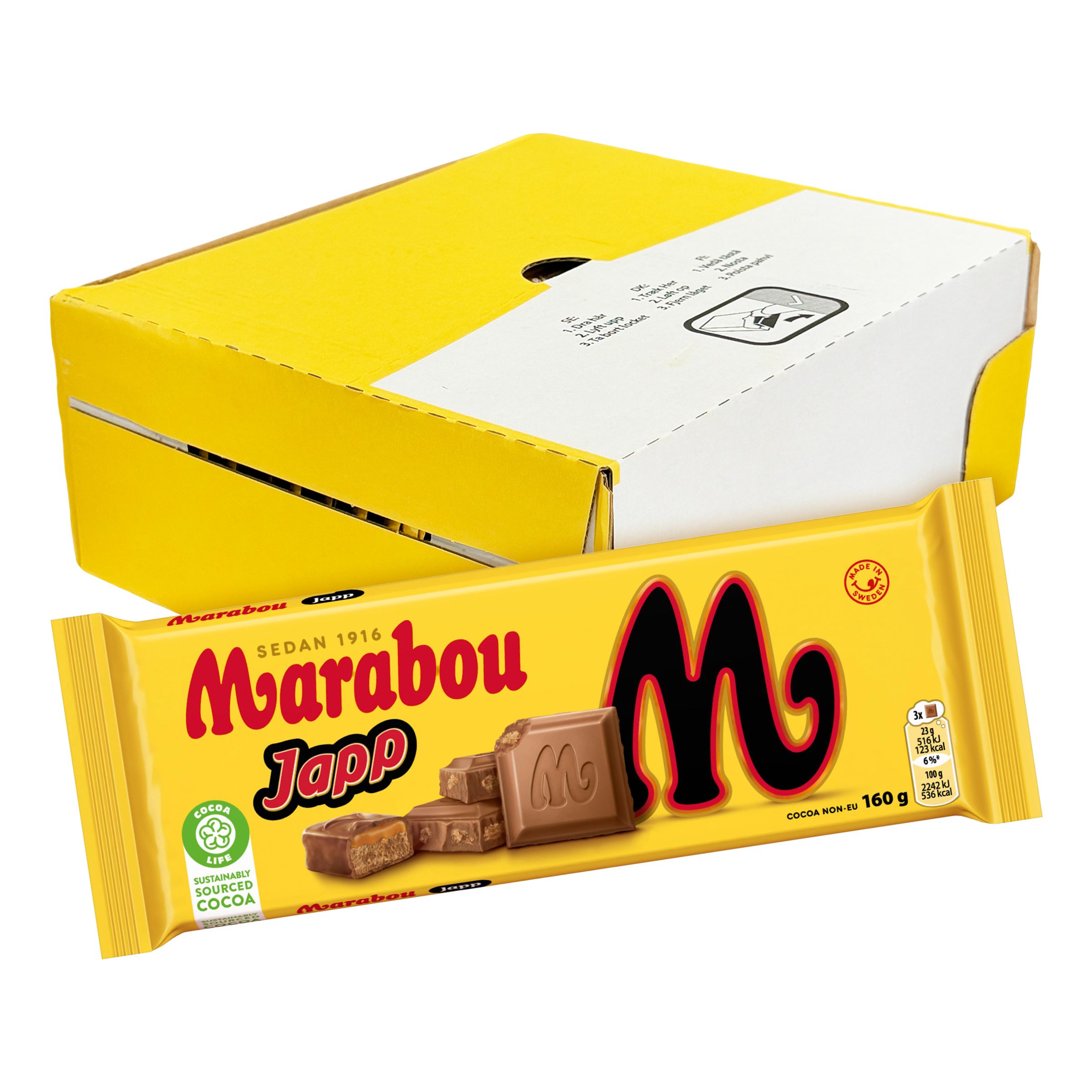 Marabou Japp Chokladkakor Storpack - 15-pack | Hem - Godis & Läsk - Godis - Choklad | Pryloteket