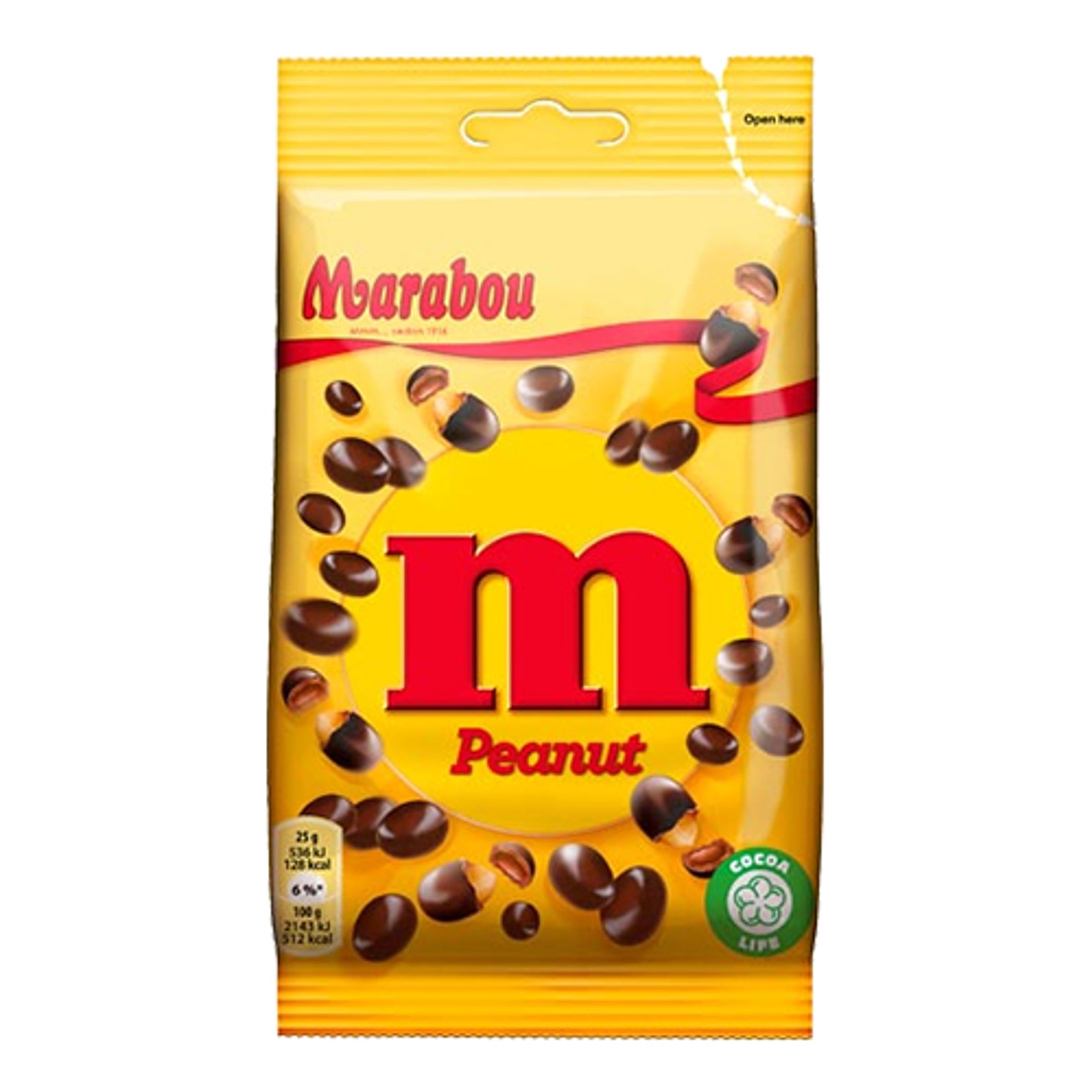 Marabou M Peanut - 90 gram