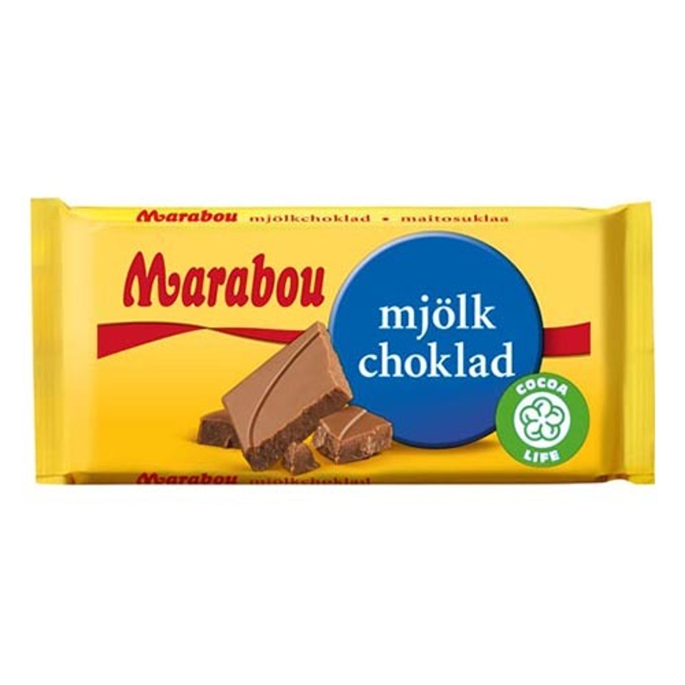 Läs mer om Marabou Mjölkchoklad Chokladkaka - 24 gram