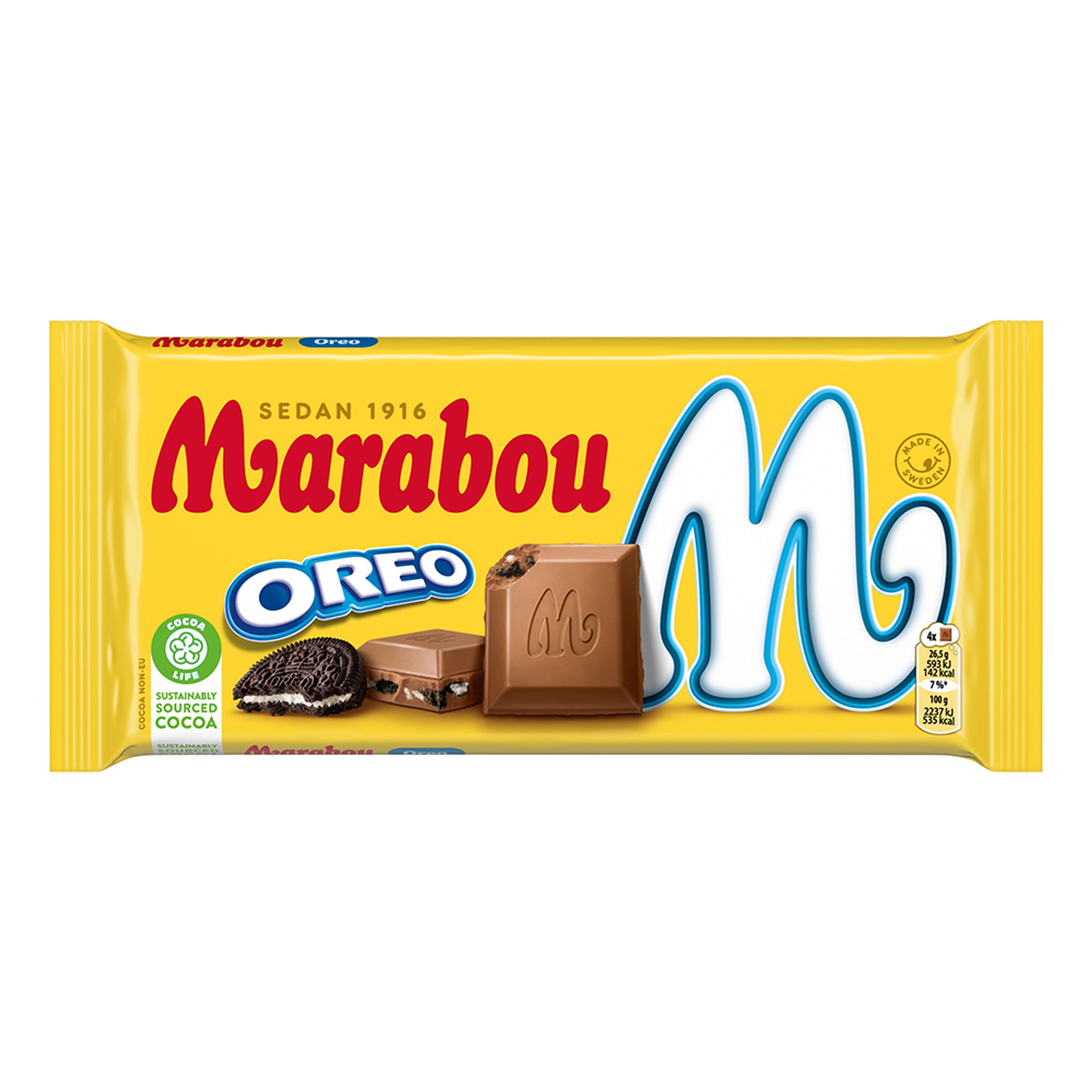 Marabou Oreo Chokladkaka - 185 gram