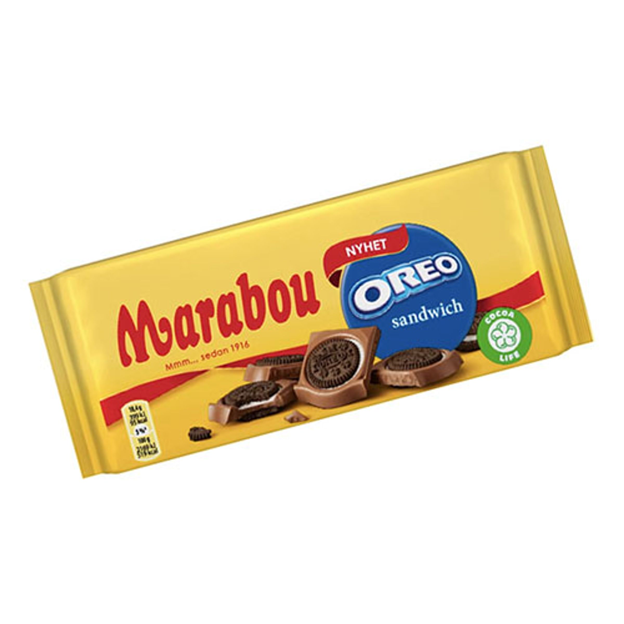 Läs mer om Marabou Oreo Sandwich - 92 gram