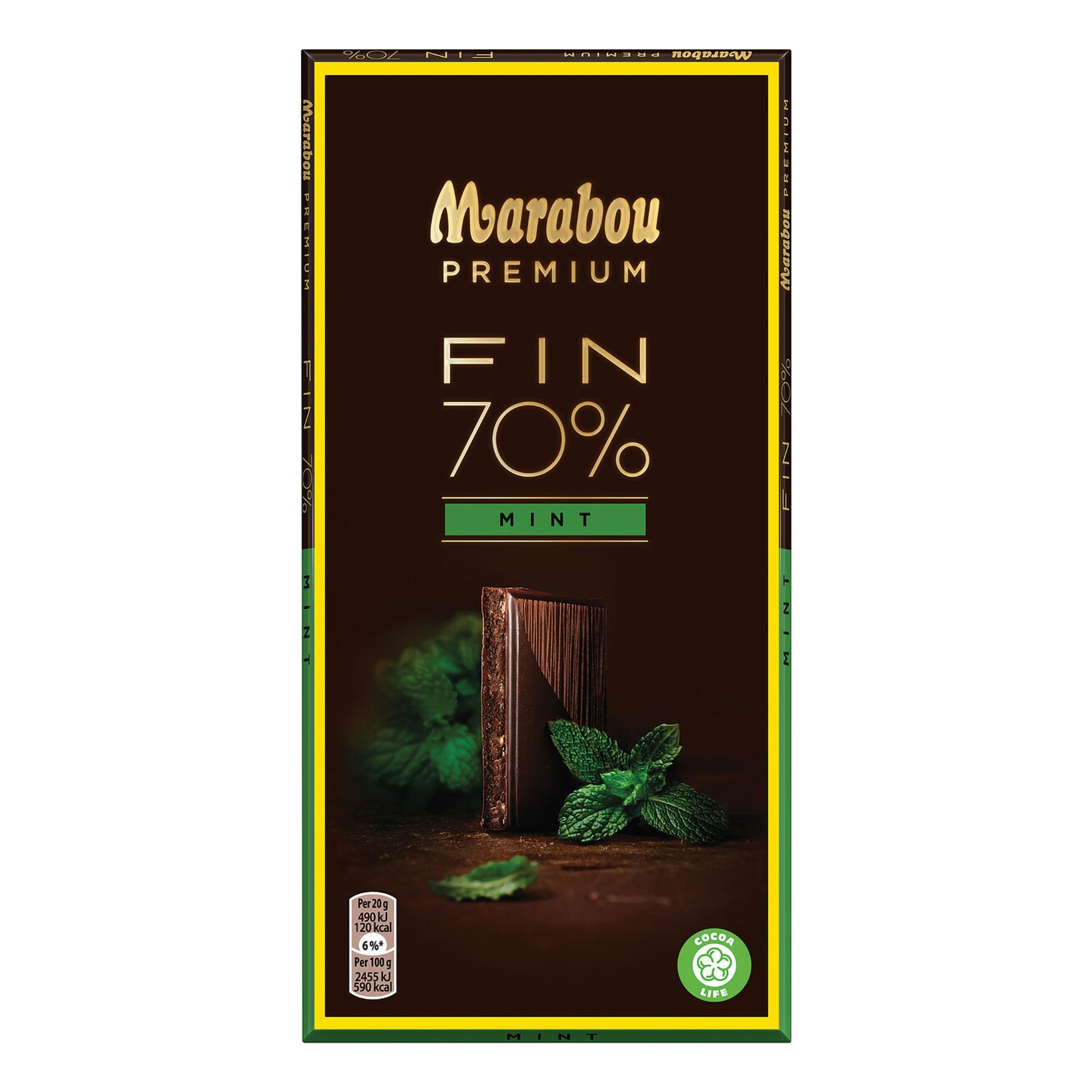 Marabou Premium Dark Mint - 100 gram