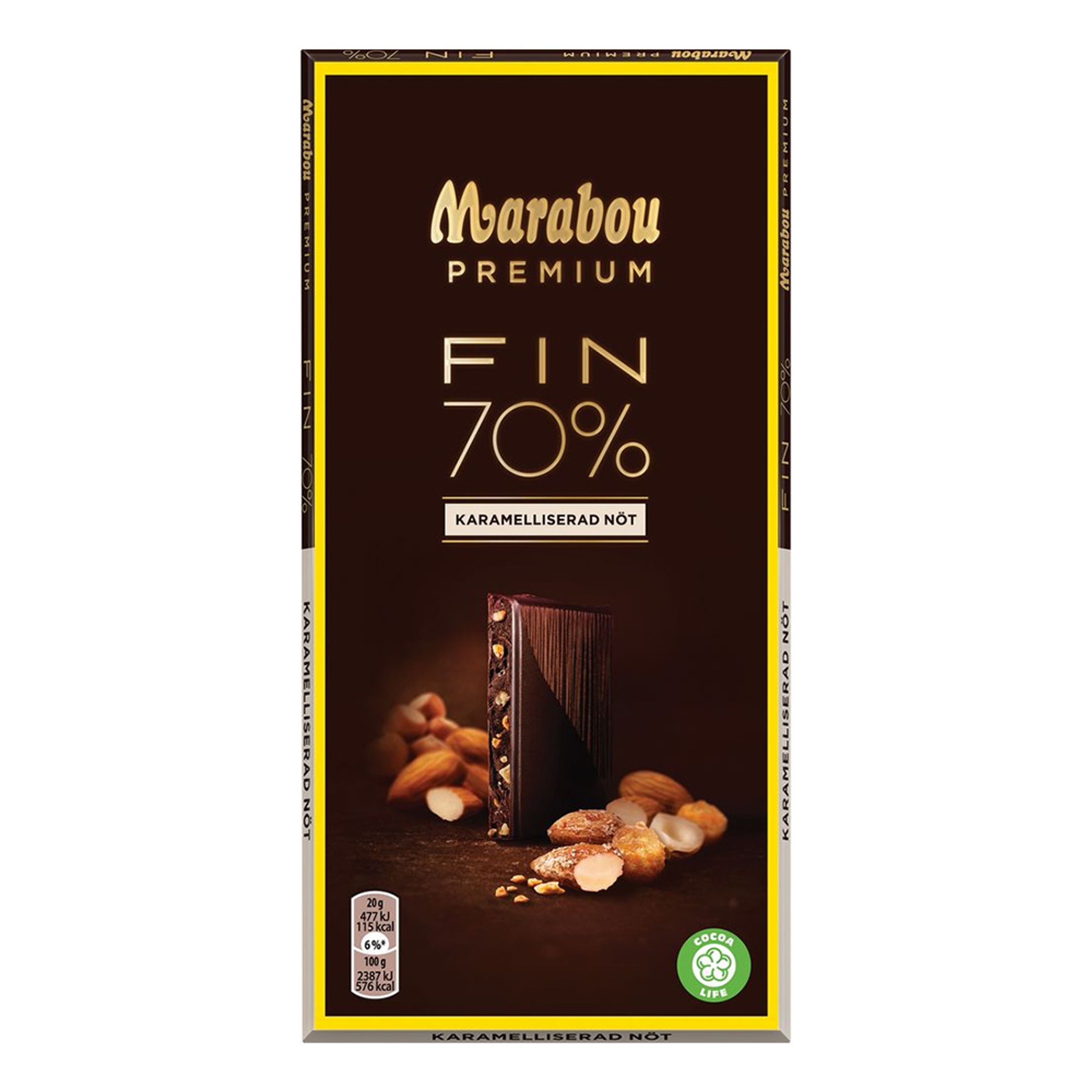 Marabou Premium Karamelliserad Nöt - 100 gram