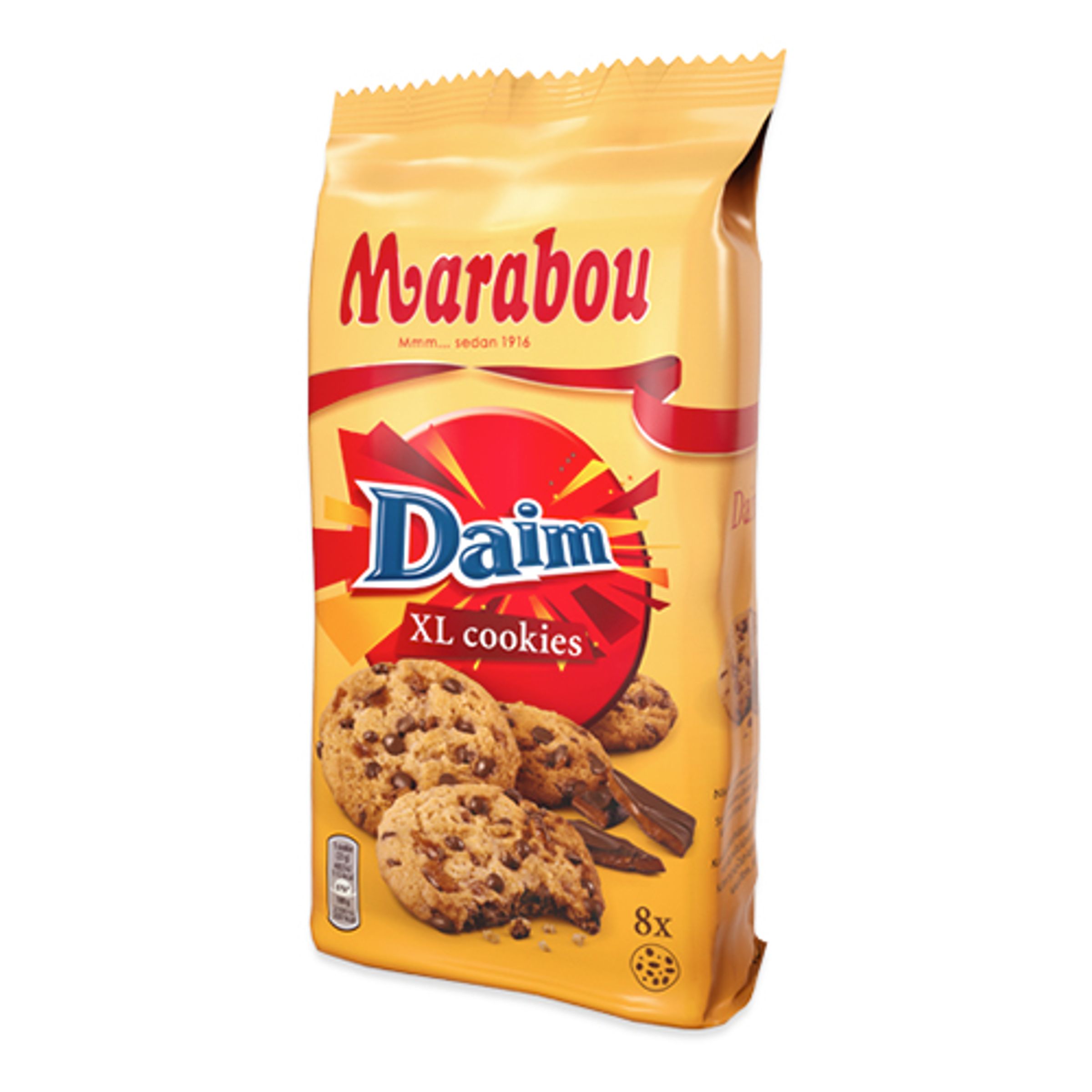 Läs mer om Marabou XL Cookies Daim - 184 gram
