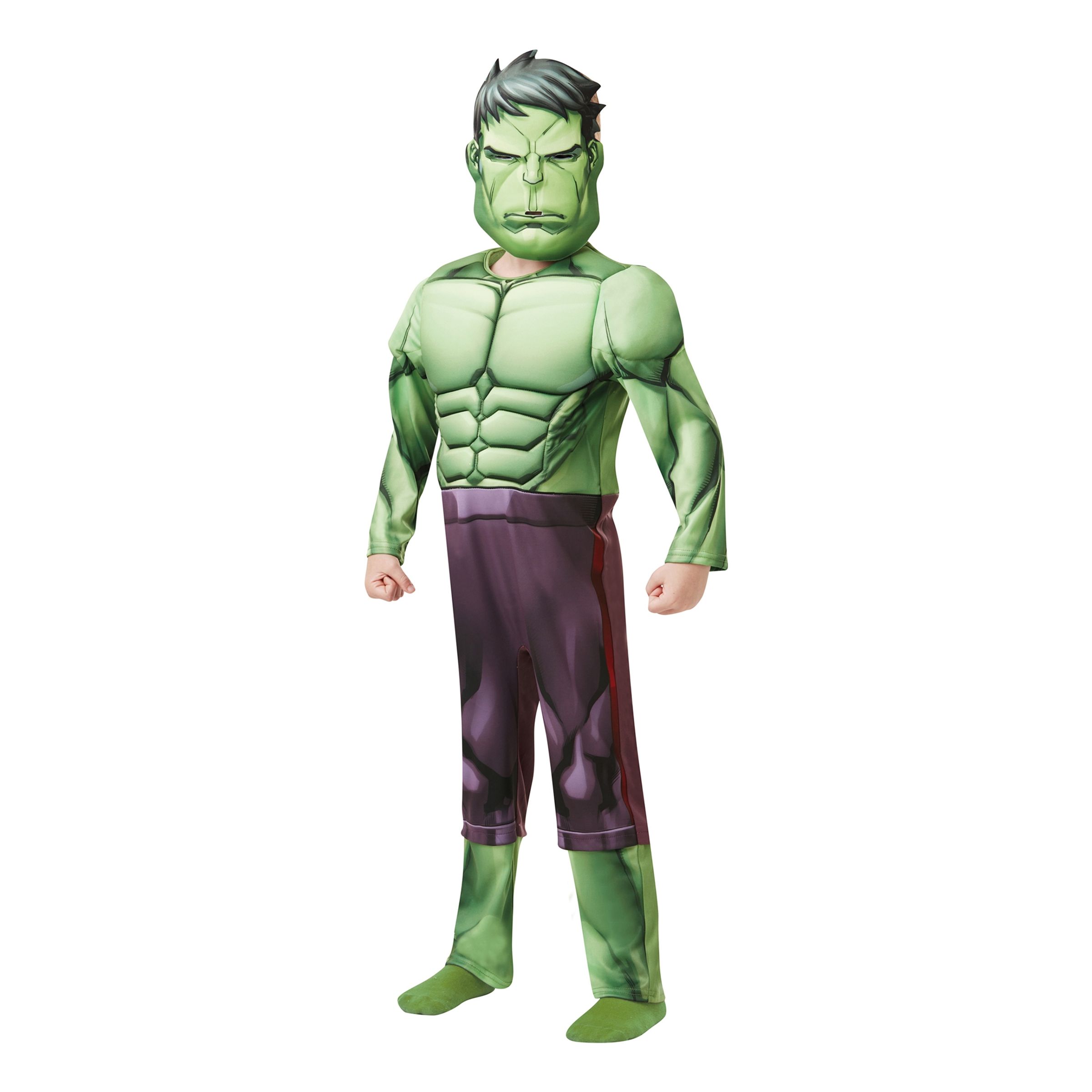 Marvel Hulken Deluxe Barn Maskeraddräkt - Small