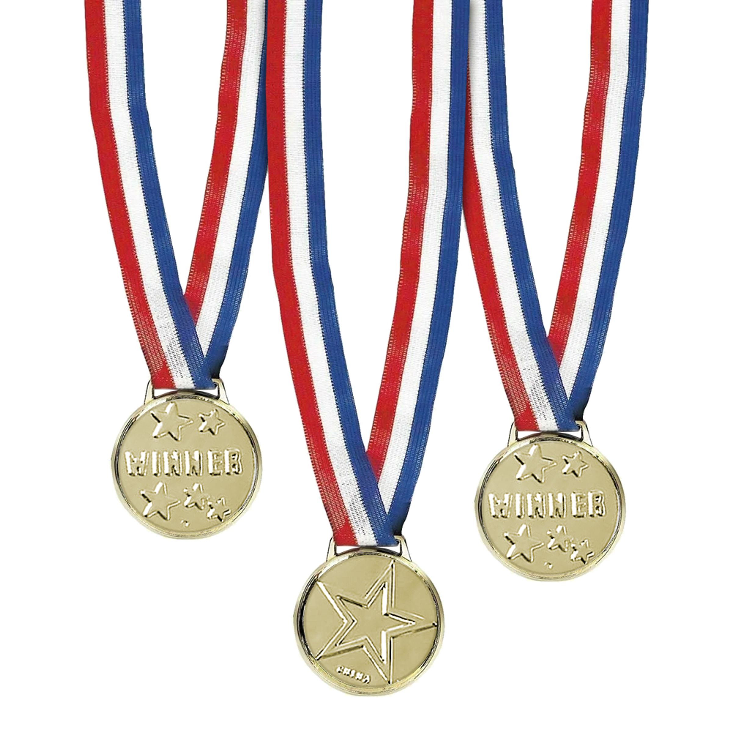 Läs mer om Medaljer i Plast - 12-pack