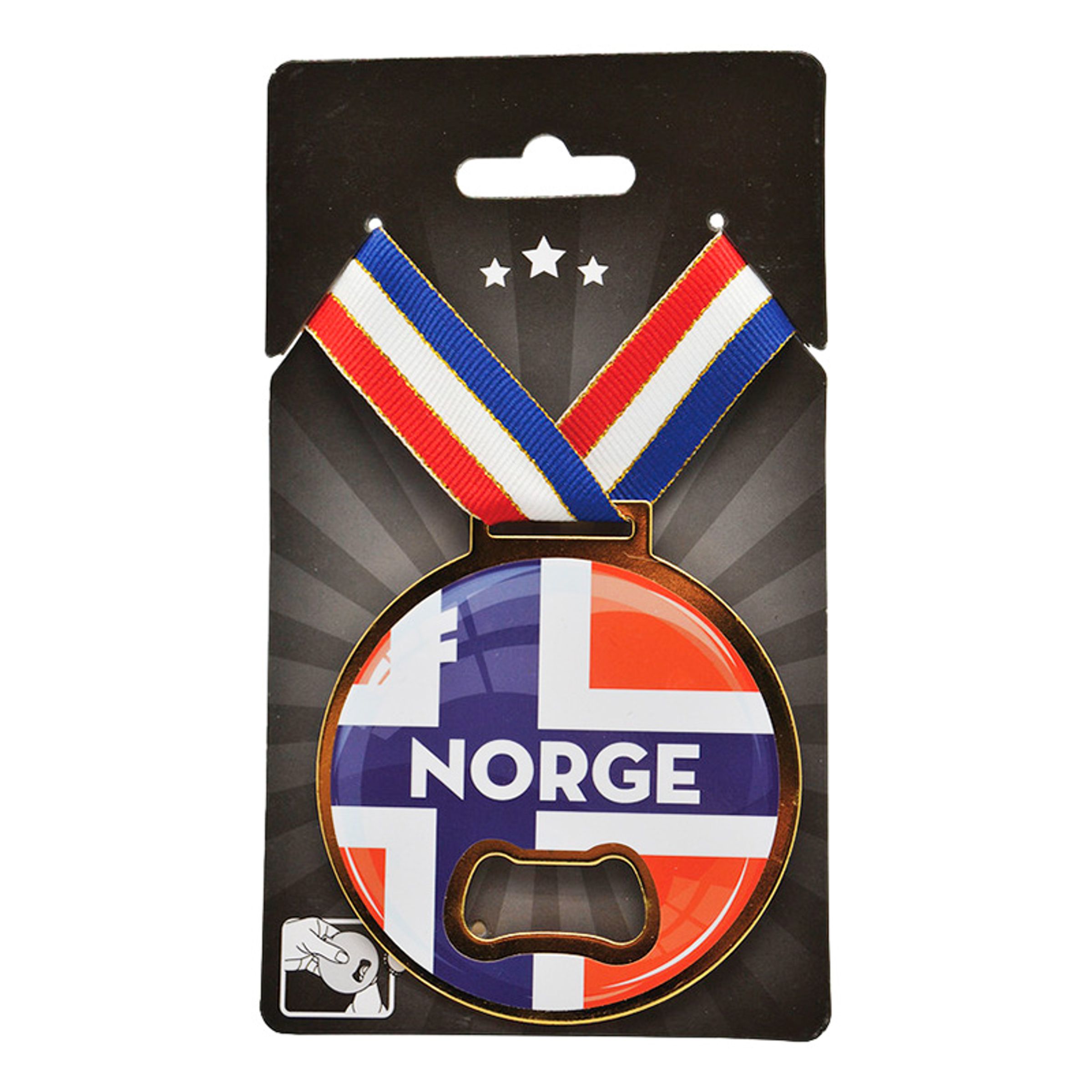 Medalj/Kapsylöppnare Norge