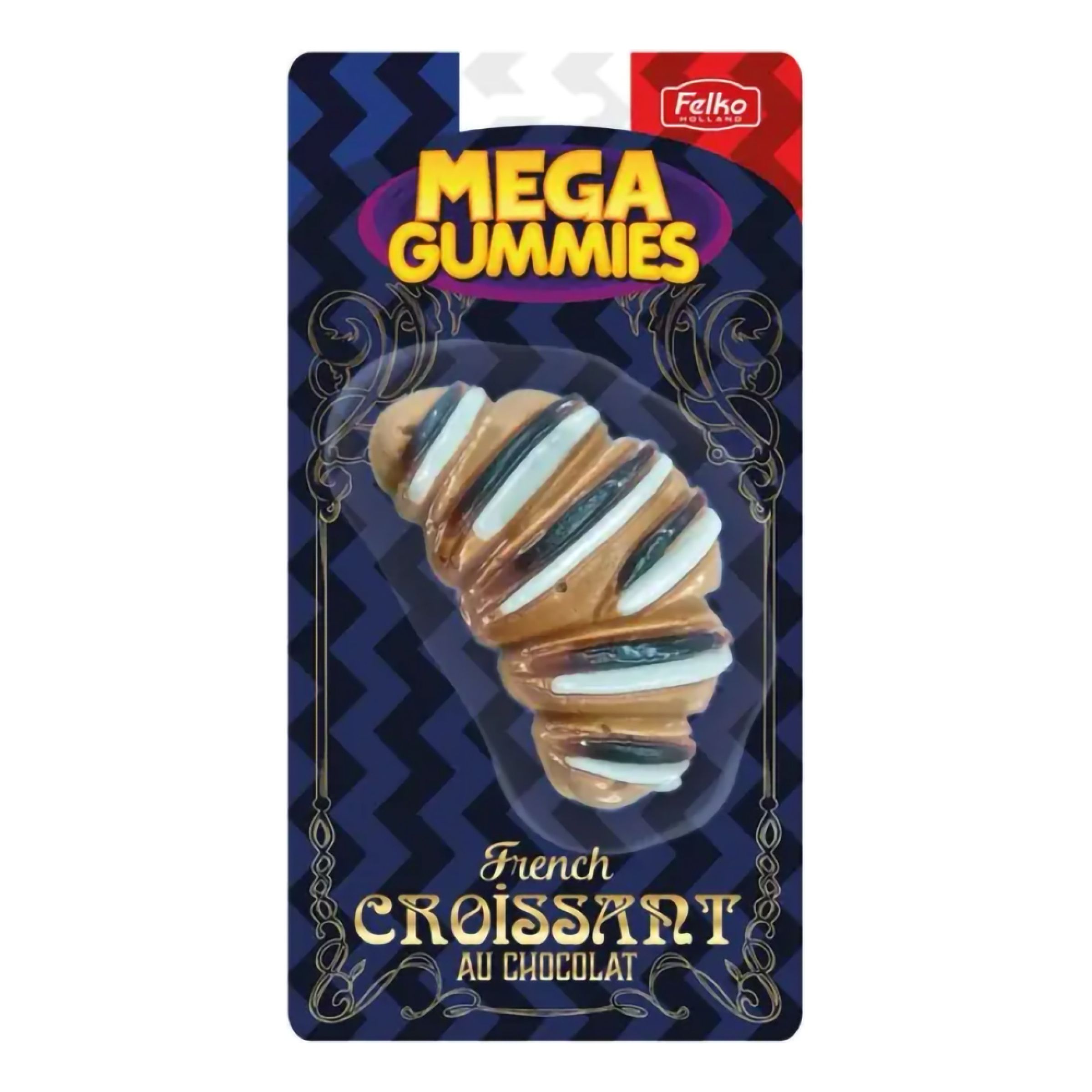 Mega Gummies French Croissant - 120 g | Hem - Godis & Läsk - Godis - Amerikanskt Godis | Maskeradspecialisten