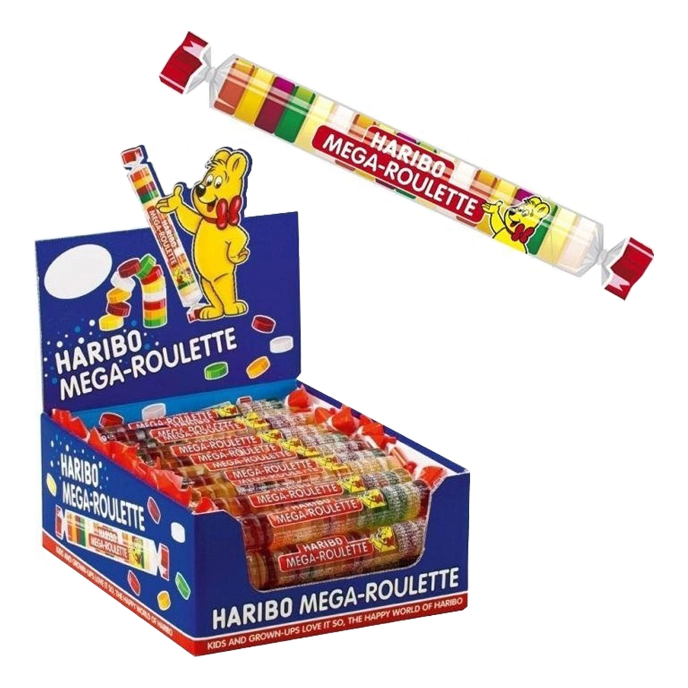 Mega Roulette Fruit Storpack - 40-pack