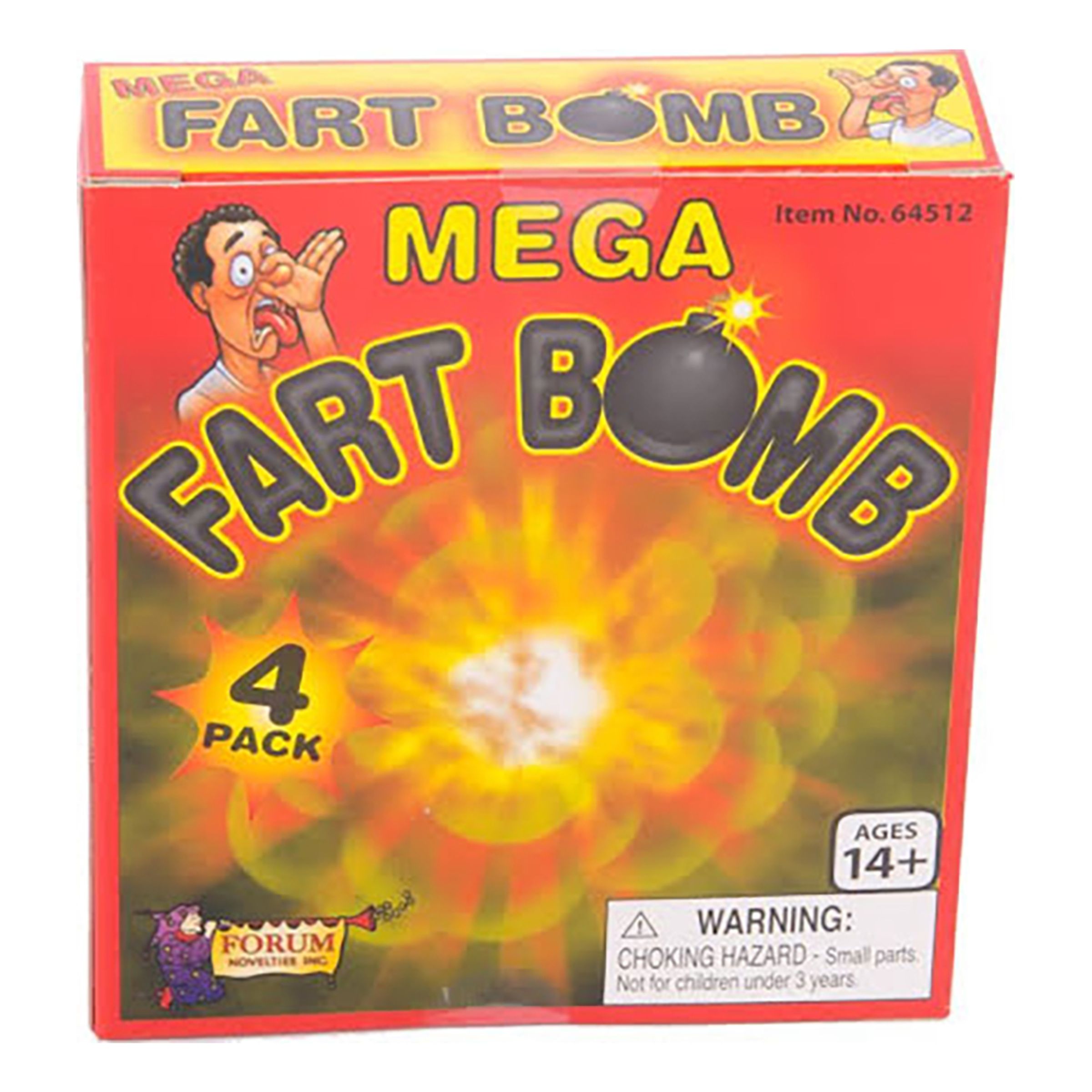 Läs mer om Mega Stinkbomb - 4-pack