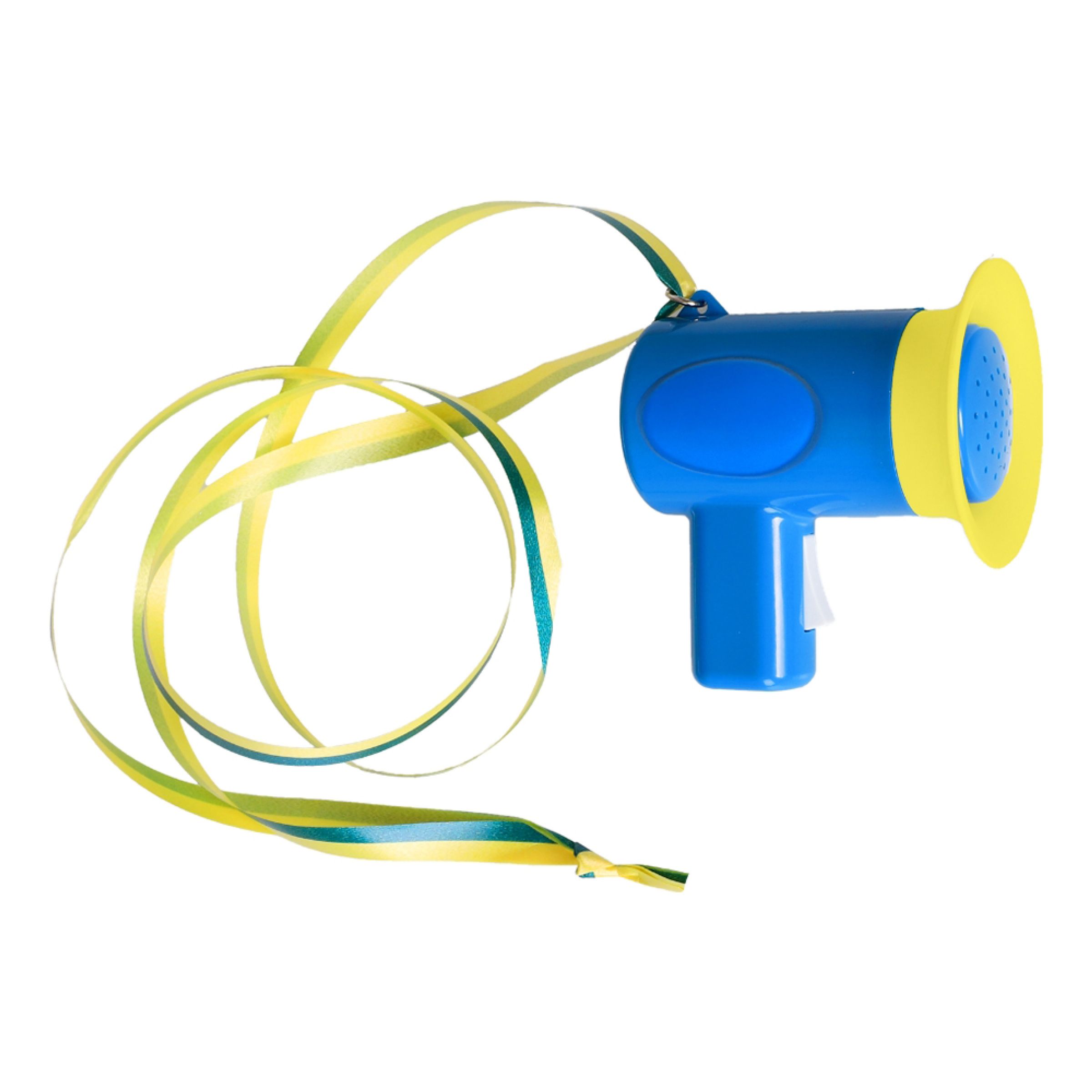 Megafon Mini med Blå/Gult Band | Hem - Roliga Prylar - Hobby & Fritid - Supporterprylar | Maskeradspecialisten