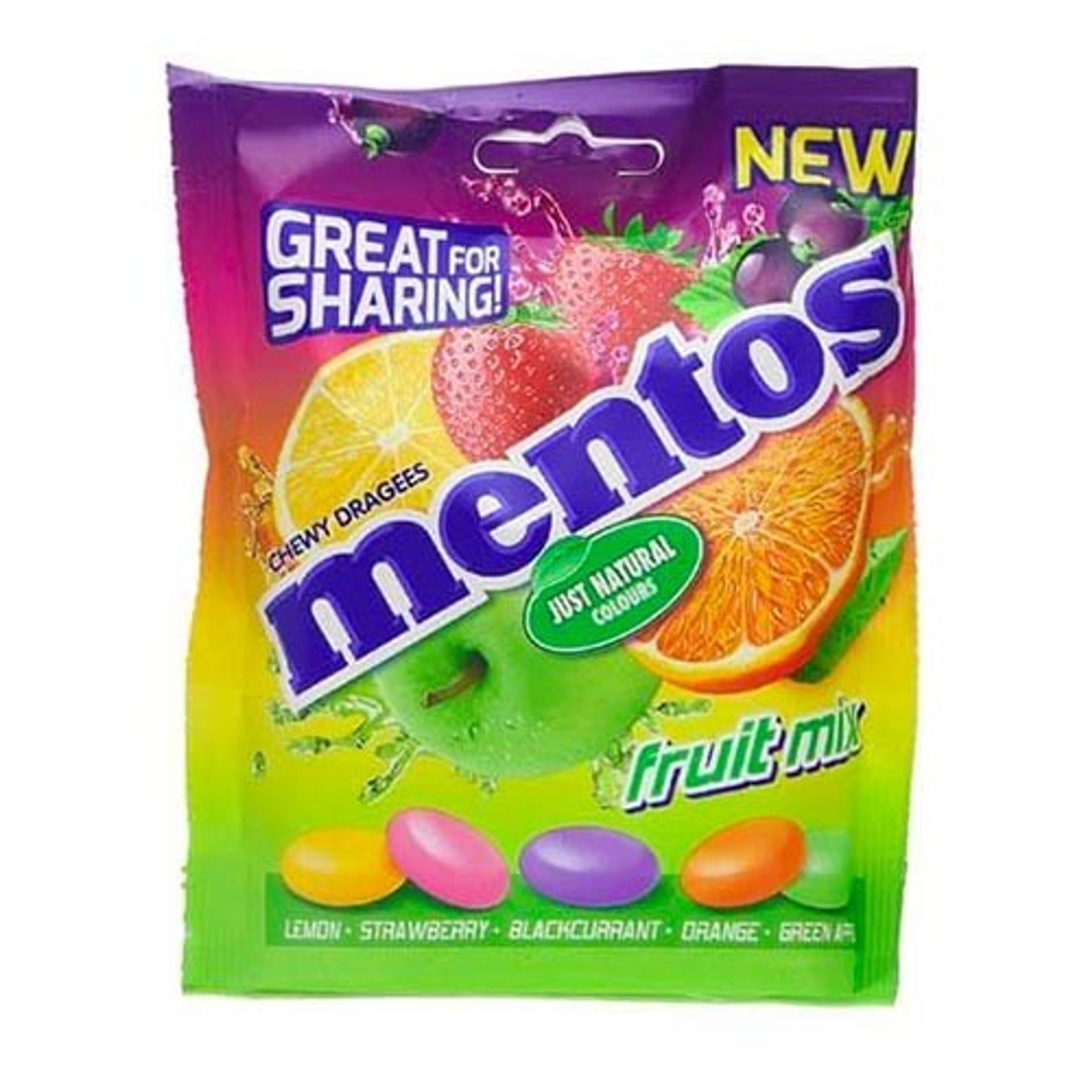Läs mer om Mentos Fruit Mixbag - 140 gram