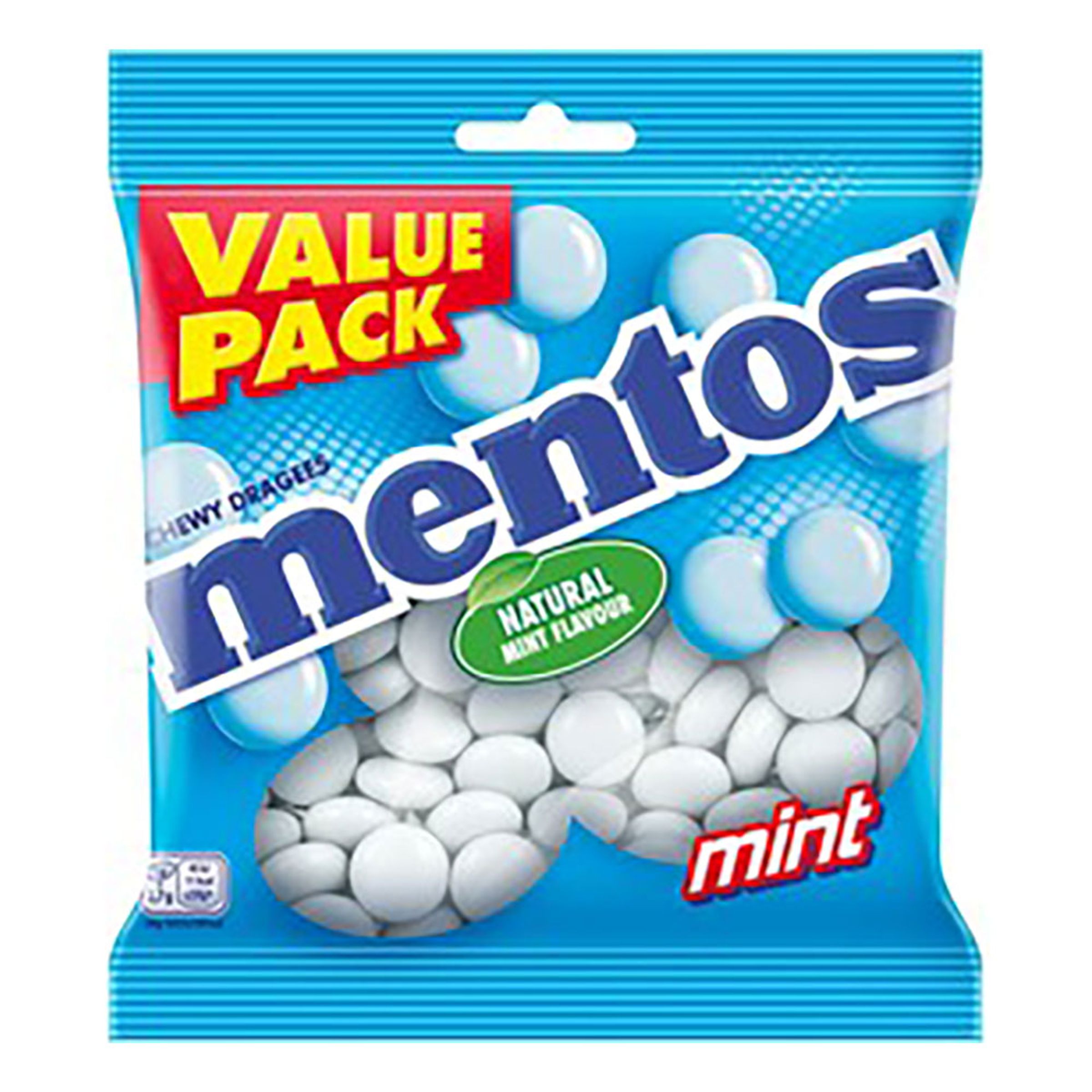 Läs mer om Mentos Mint Mix i Påse - 135 gram