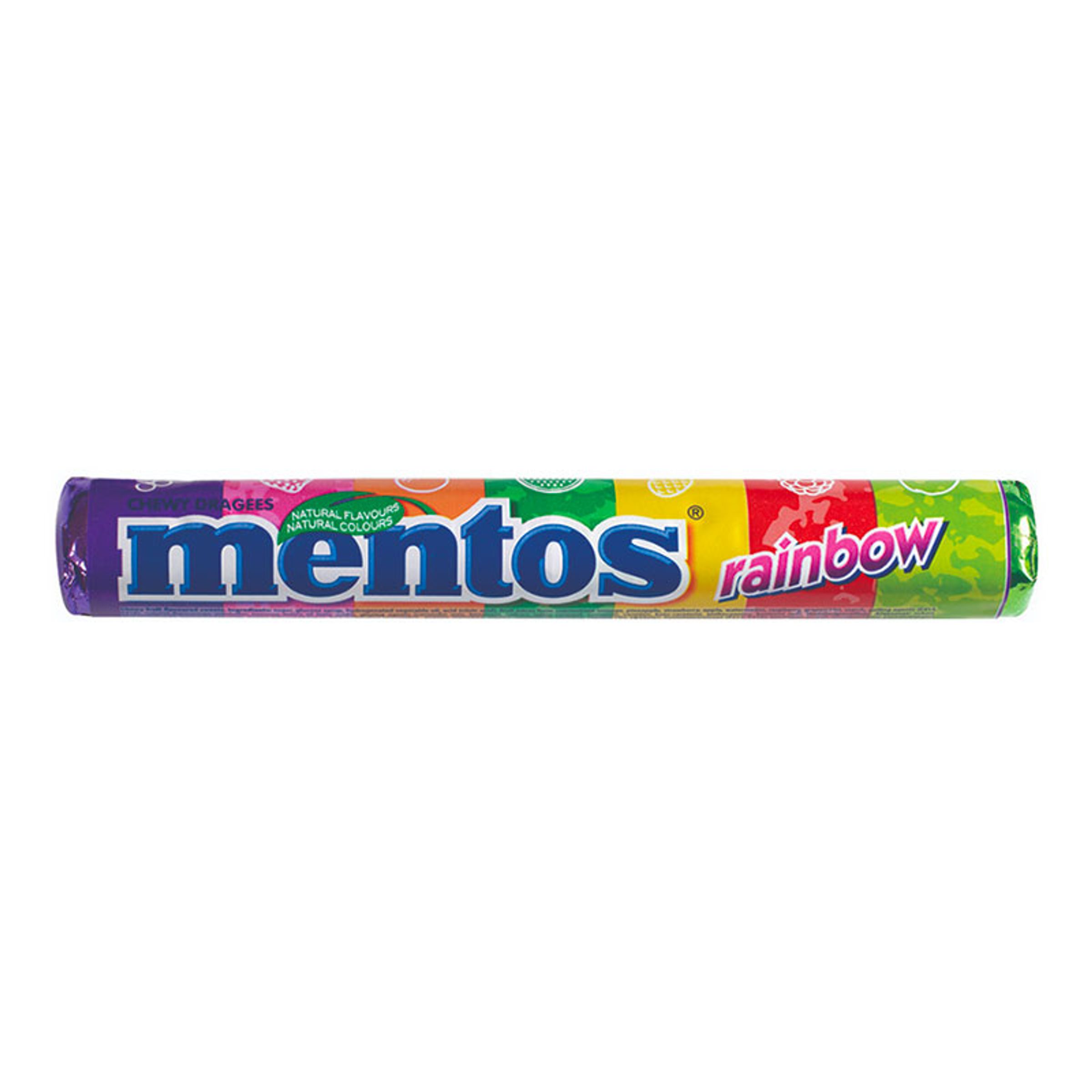 Läs mer om Mentos Rainbow - 38 gram