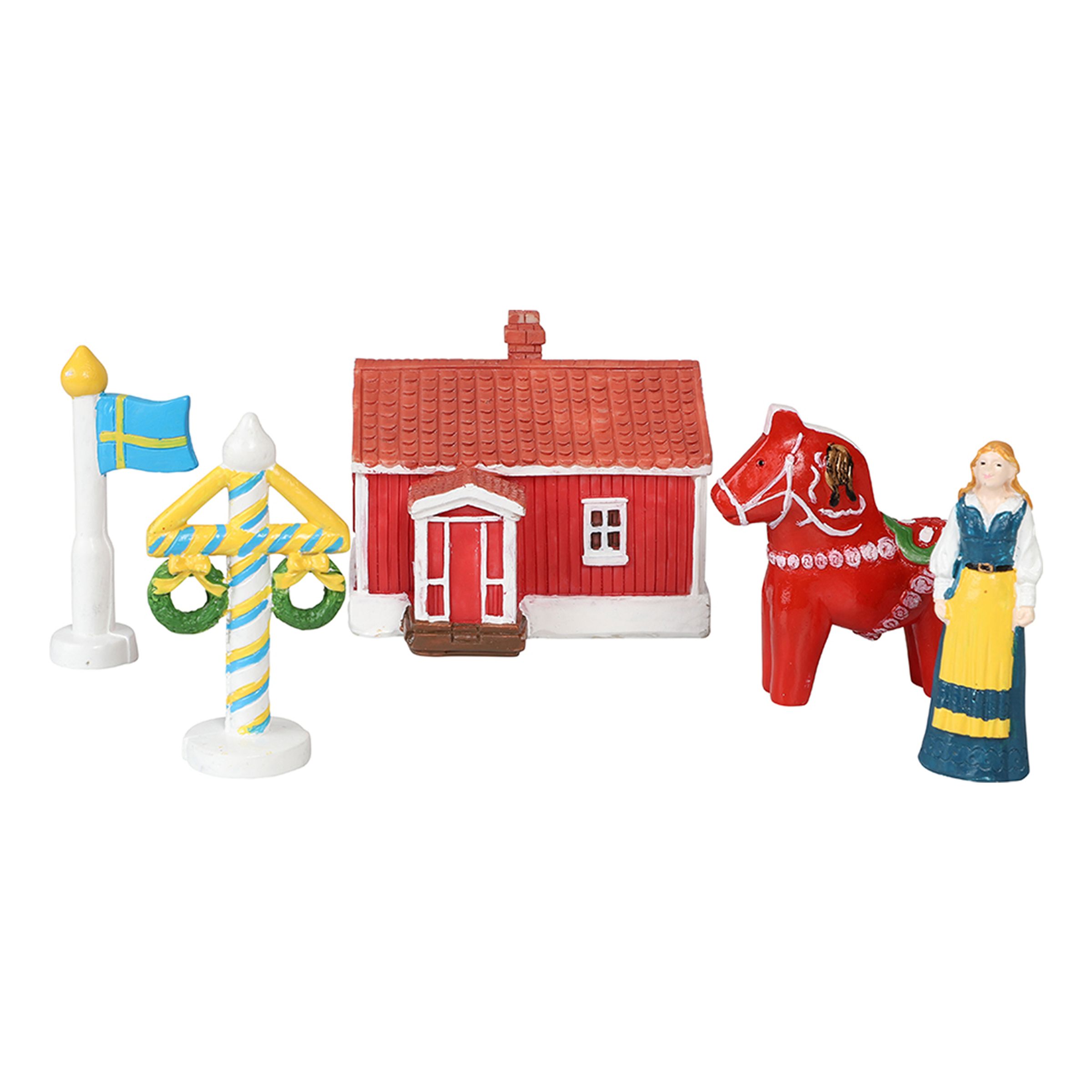 Midsommar Smådekorationer Set | Hem - Teman - Högtider - Midsommar | Pryloteket