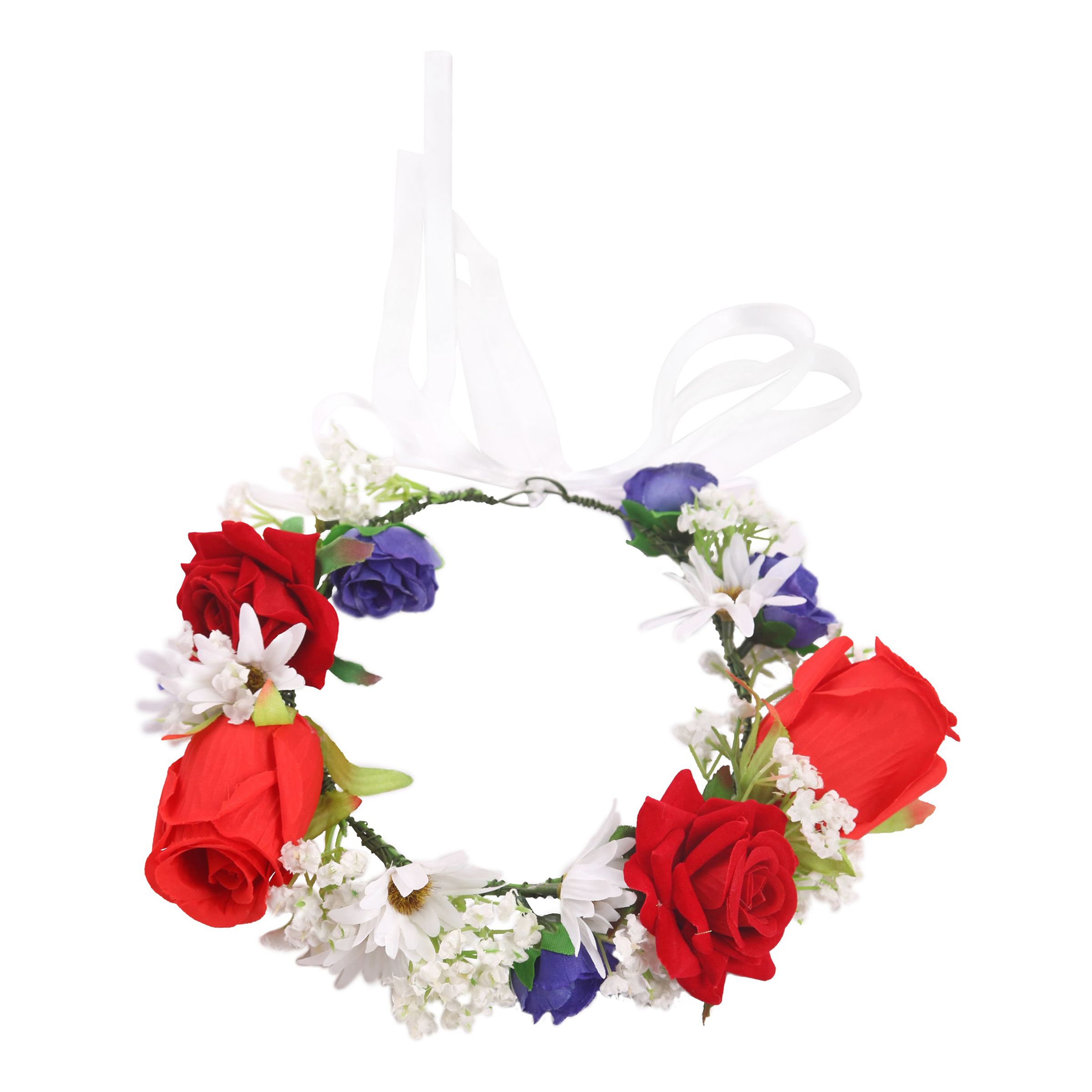 Midsommarkrans Röda Rosor | Hem - Teman - Högtider - Midsommar - Midsommarkransar | Pryloteket