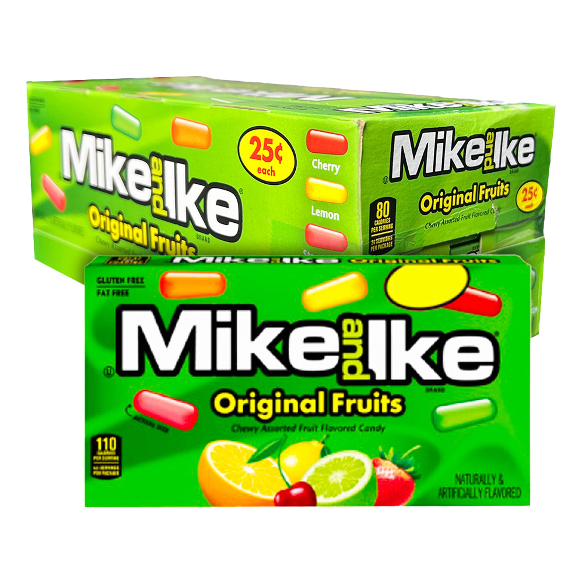 Mike and Ike Original Fruits Storpack - 24-pack