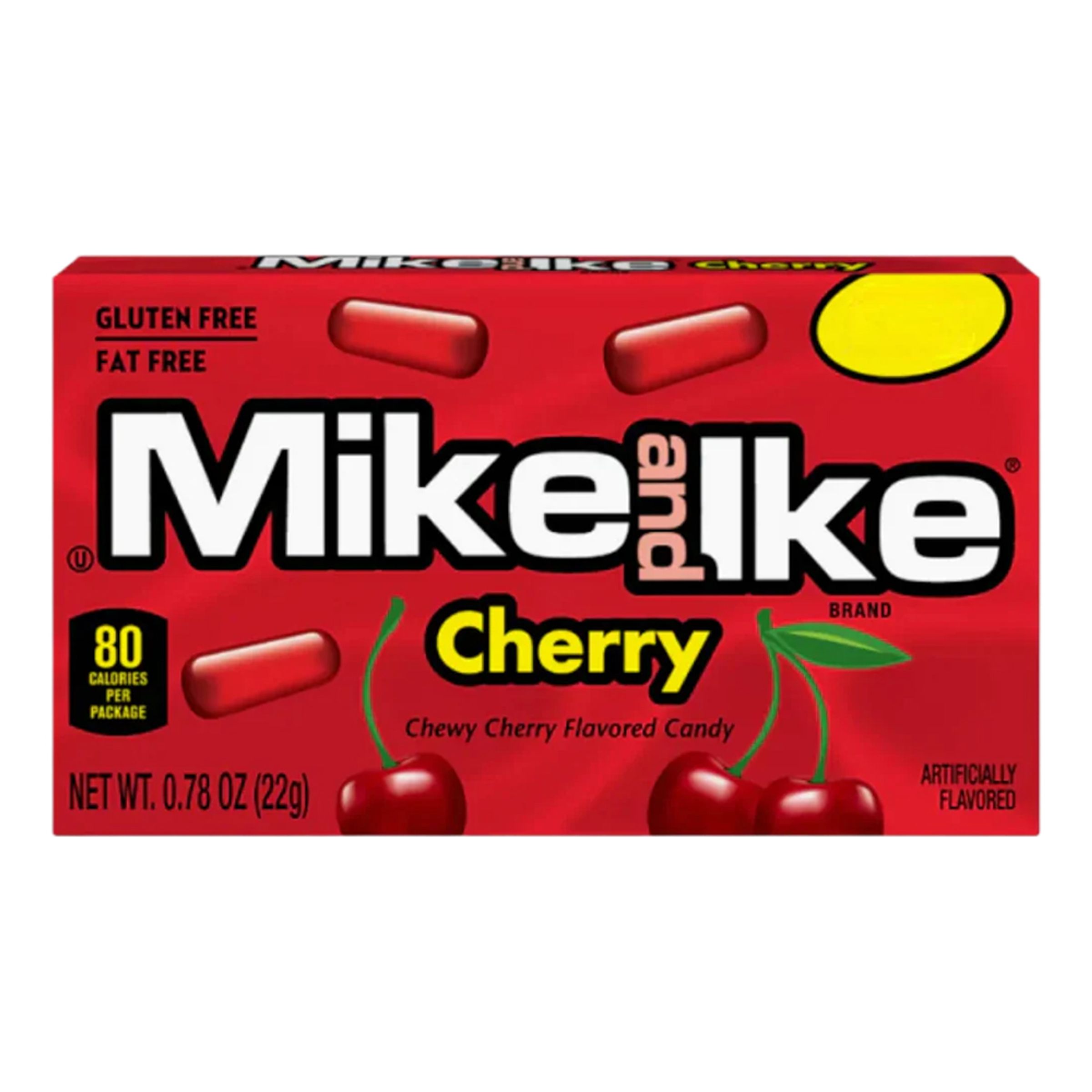 Mike and Ike Cherry Storpack - 24-pack