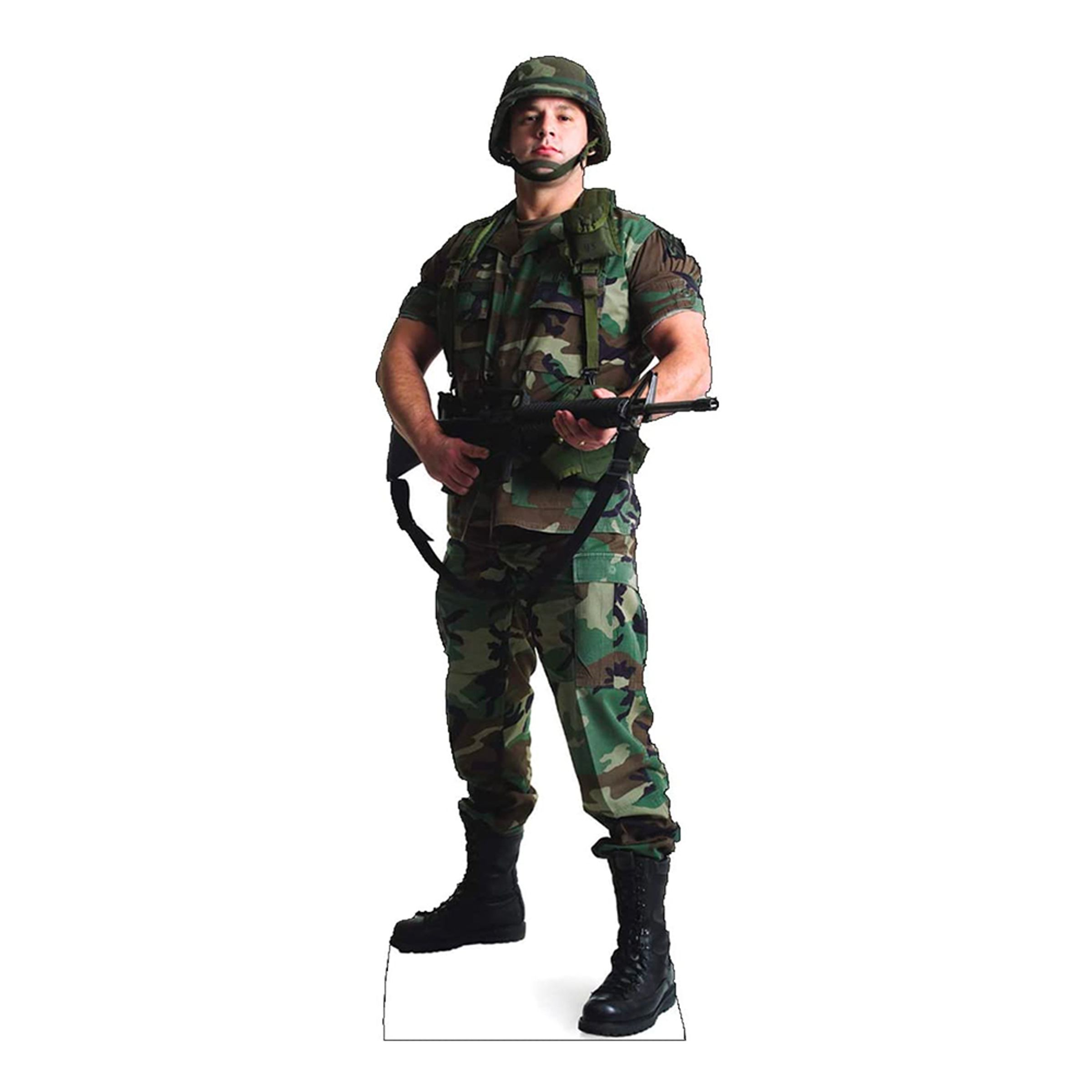 Militär Soldat Kartongfigur