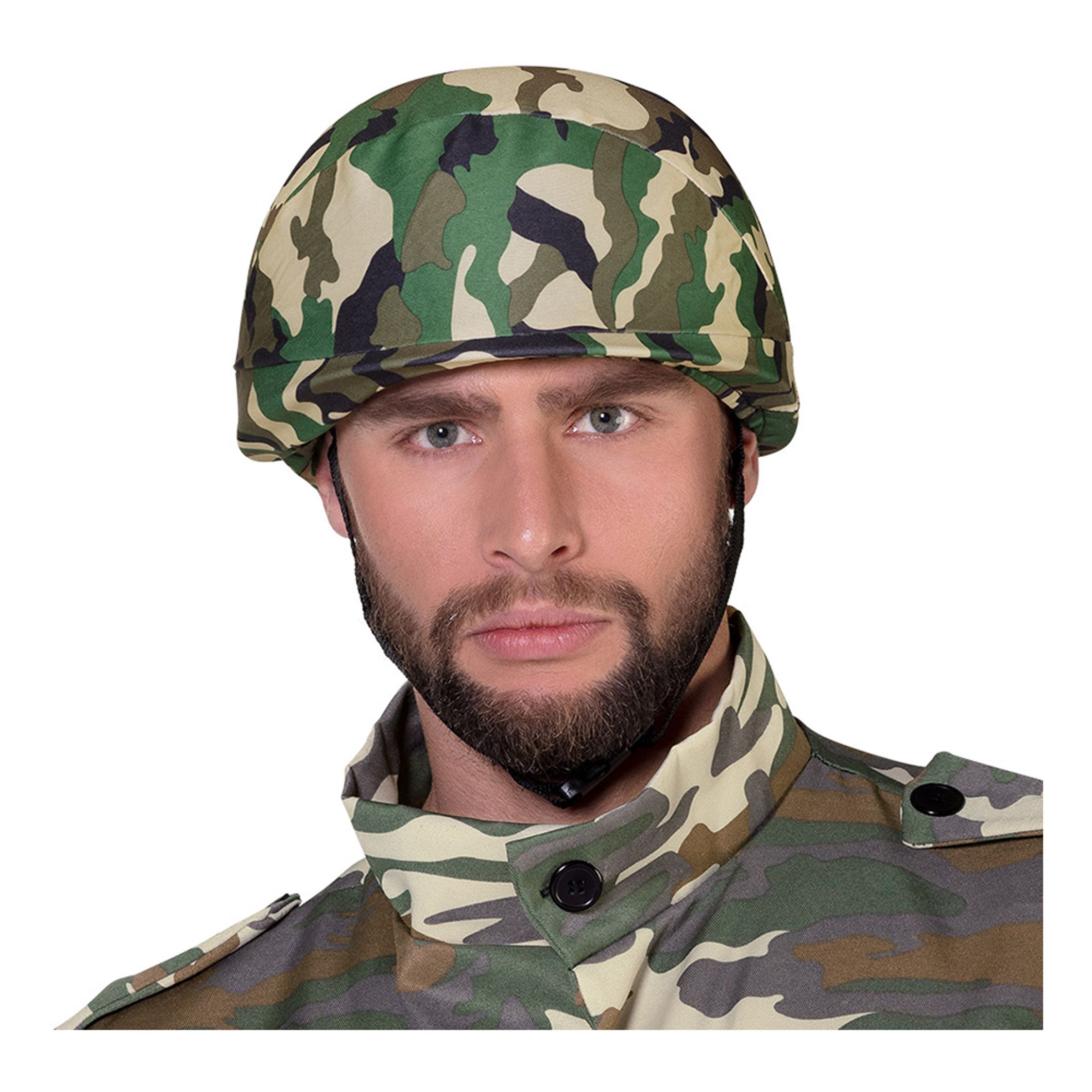 Militärhjälm Kamoflage - One size