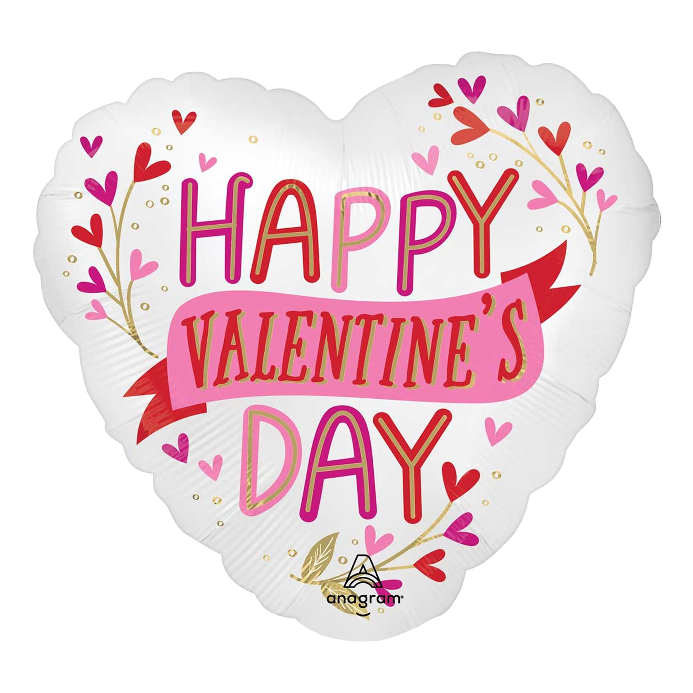 Läs mer om Mini Folieballong Happy Valentines Day