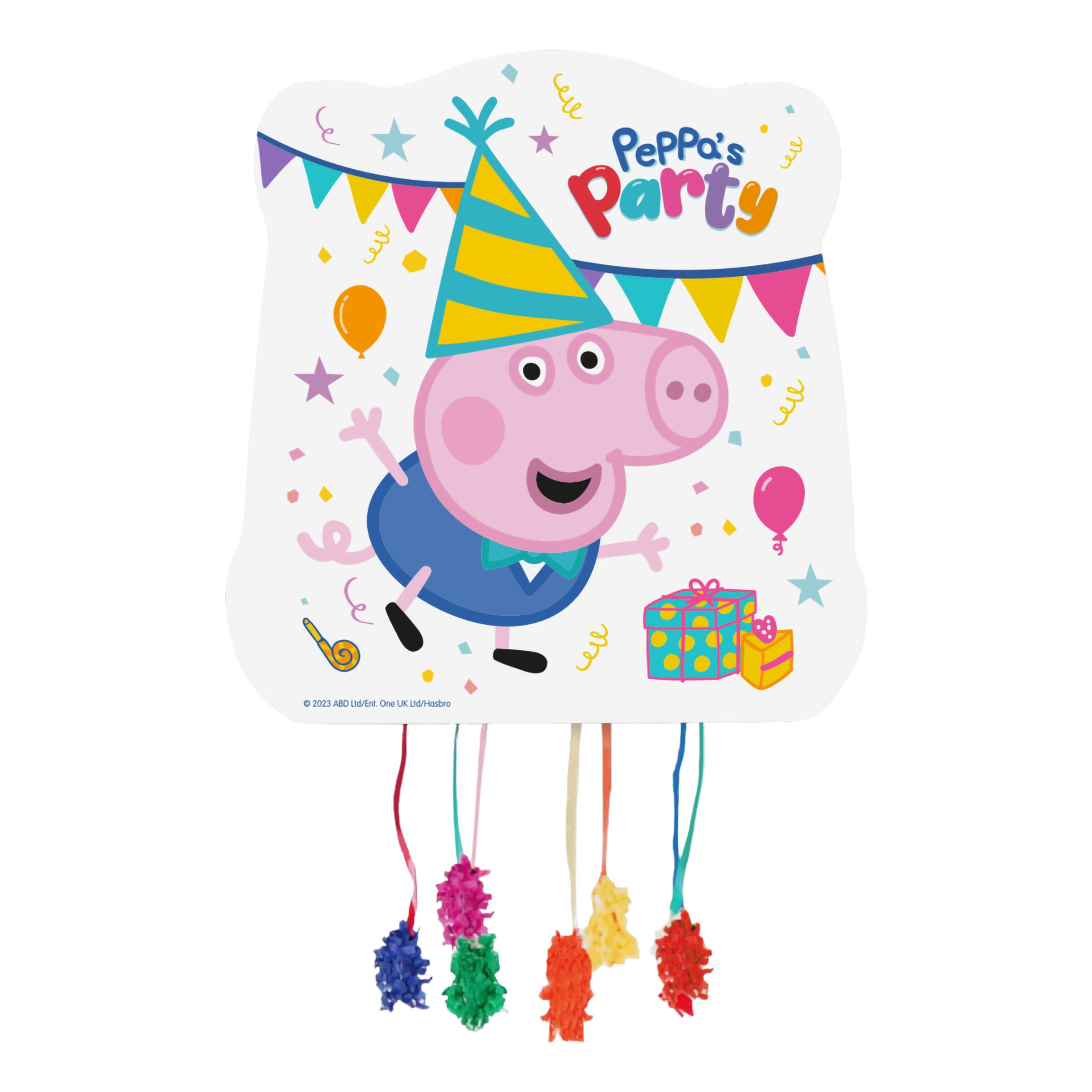Mini Piñata Greta Gris&trade; Peppa’s Party | Hem - Festartiklar - Festdekoration - Piñata | Pryloteket