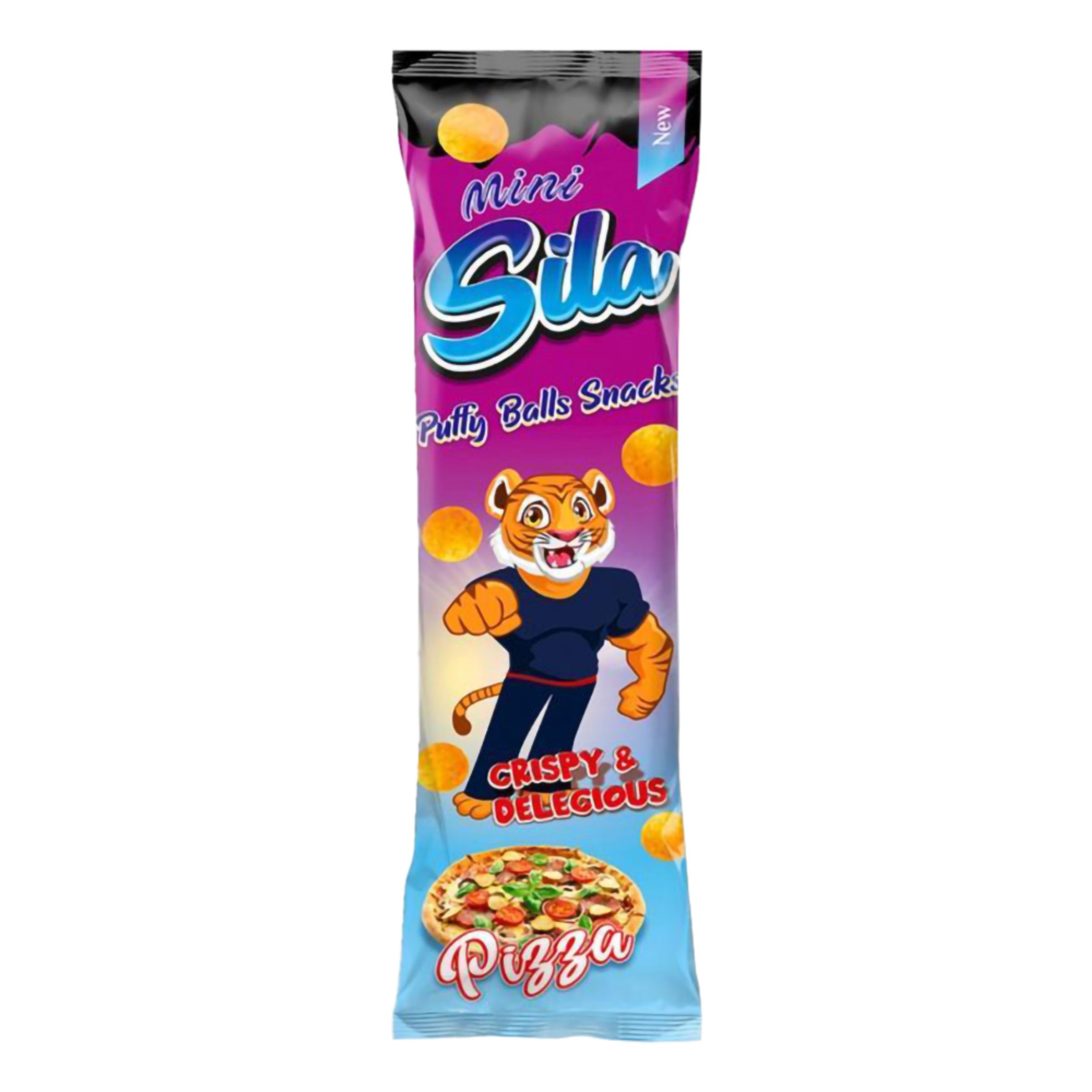 Mini Sila Balls Snacks Pizza - 20 gram