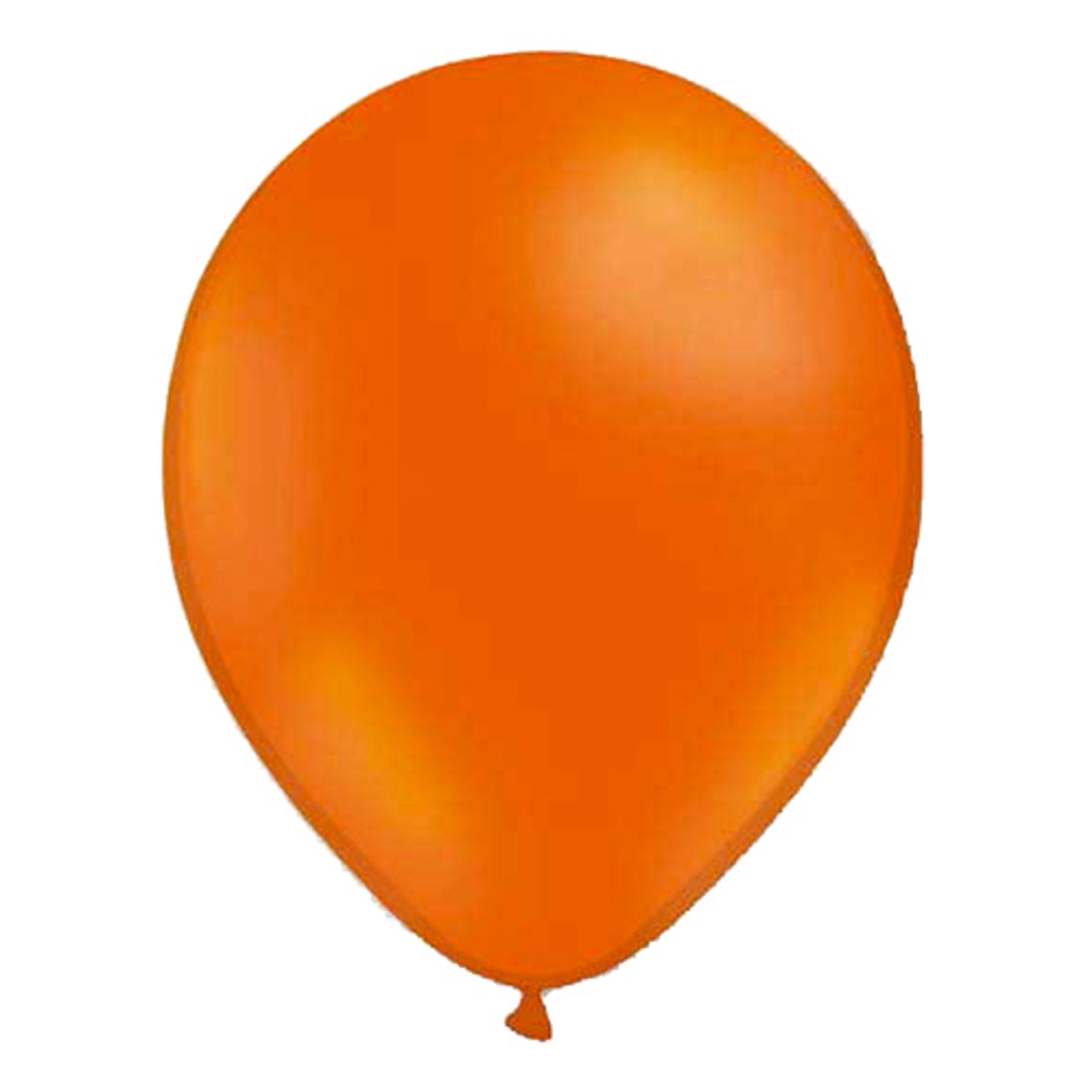 Läs mer om Latexballonger Mini Orange - 100-pack