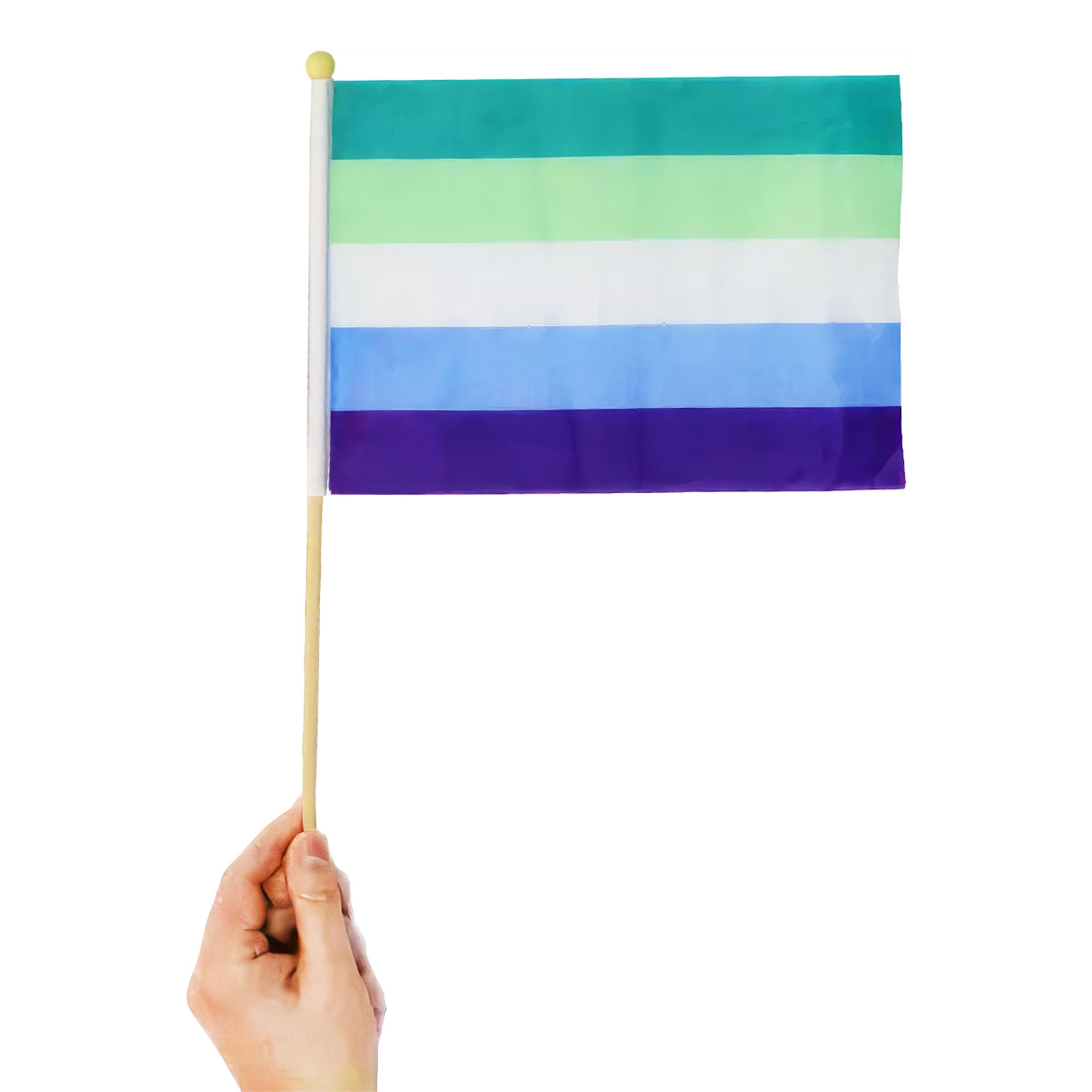 Läs mer om Miniflagga Pride Gay på Pinne