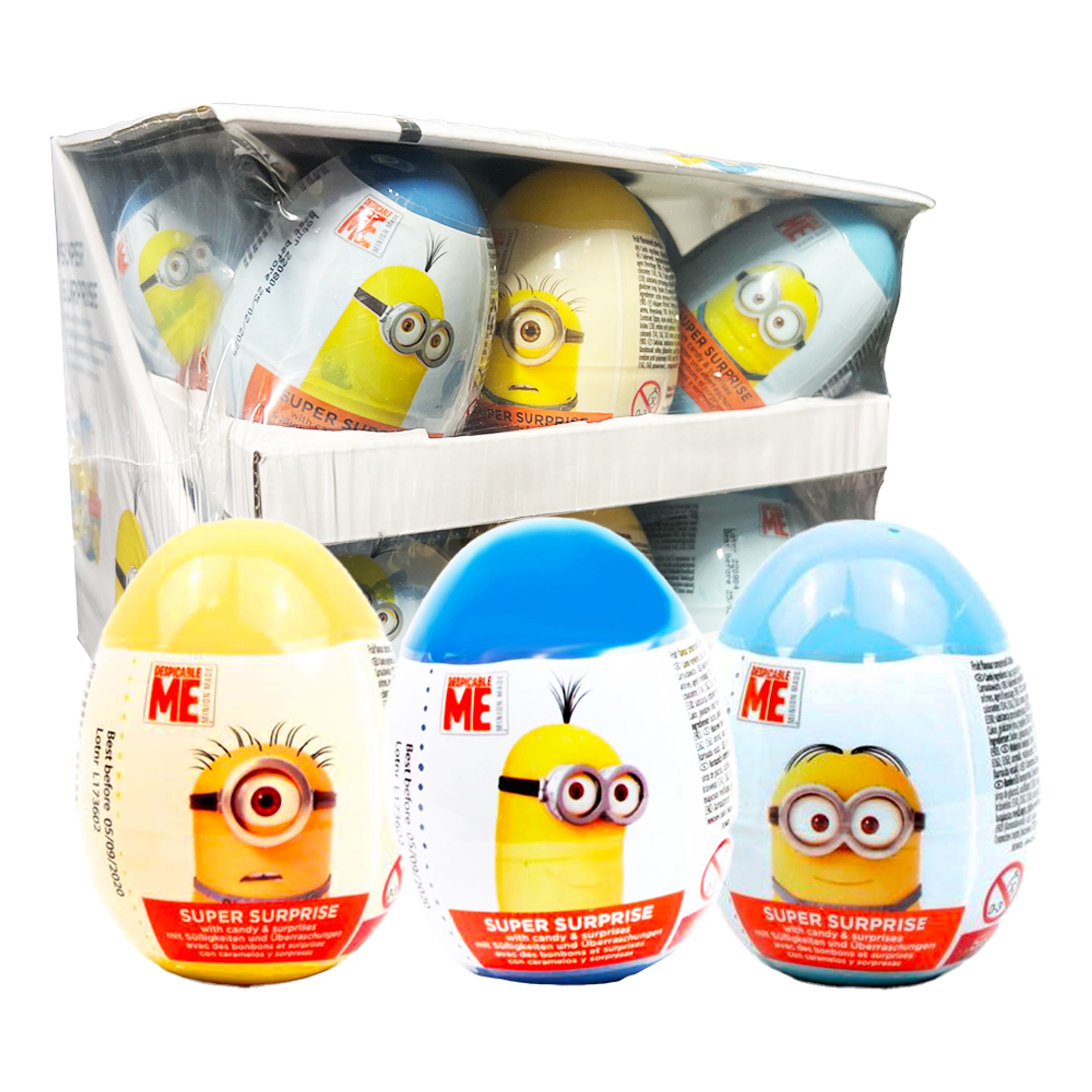 Minions Super Suprise Överraskningsägg Storpack - 18-pack