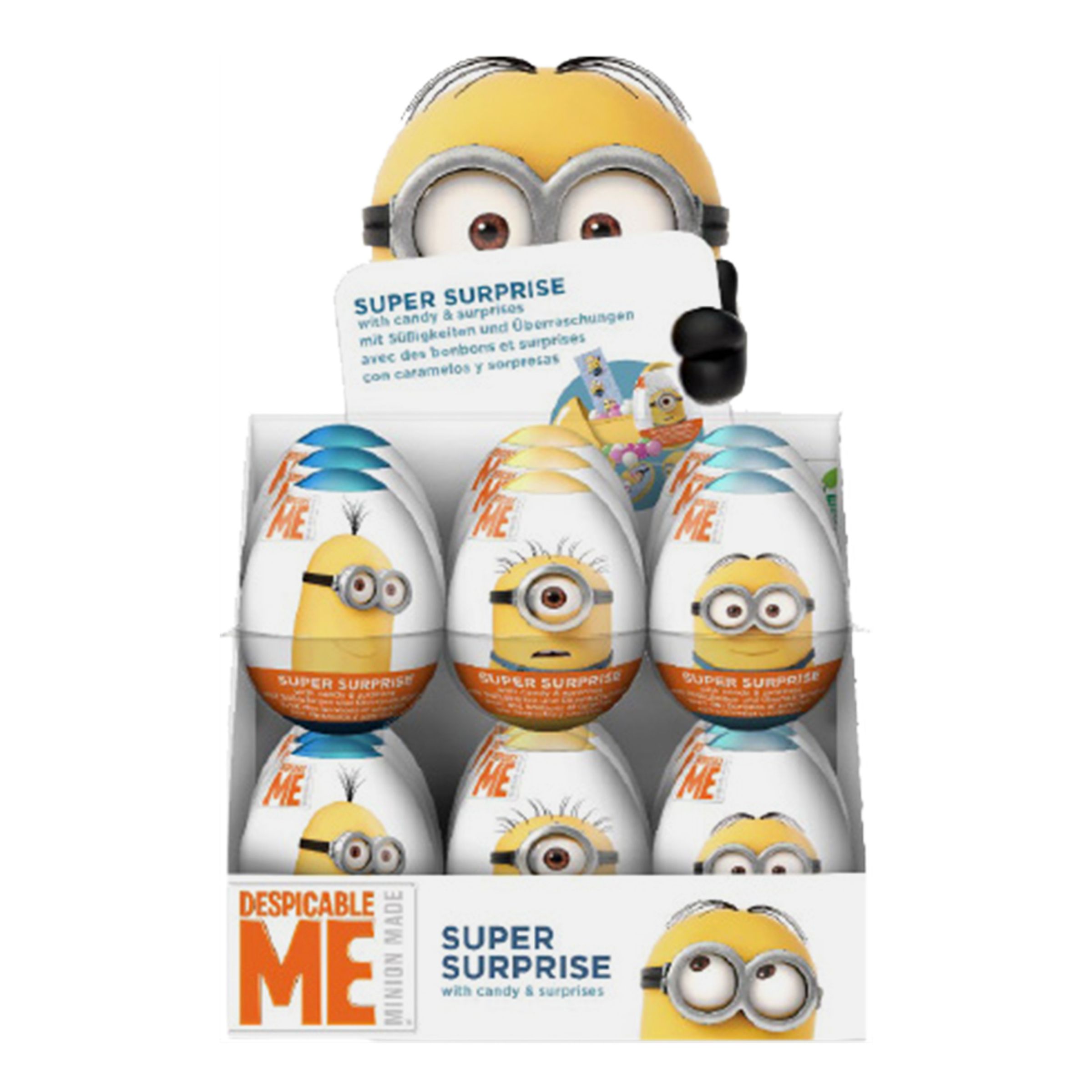 Minions Super Suprise Överraskningsägg Storpack - 18-pack