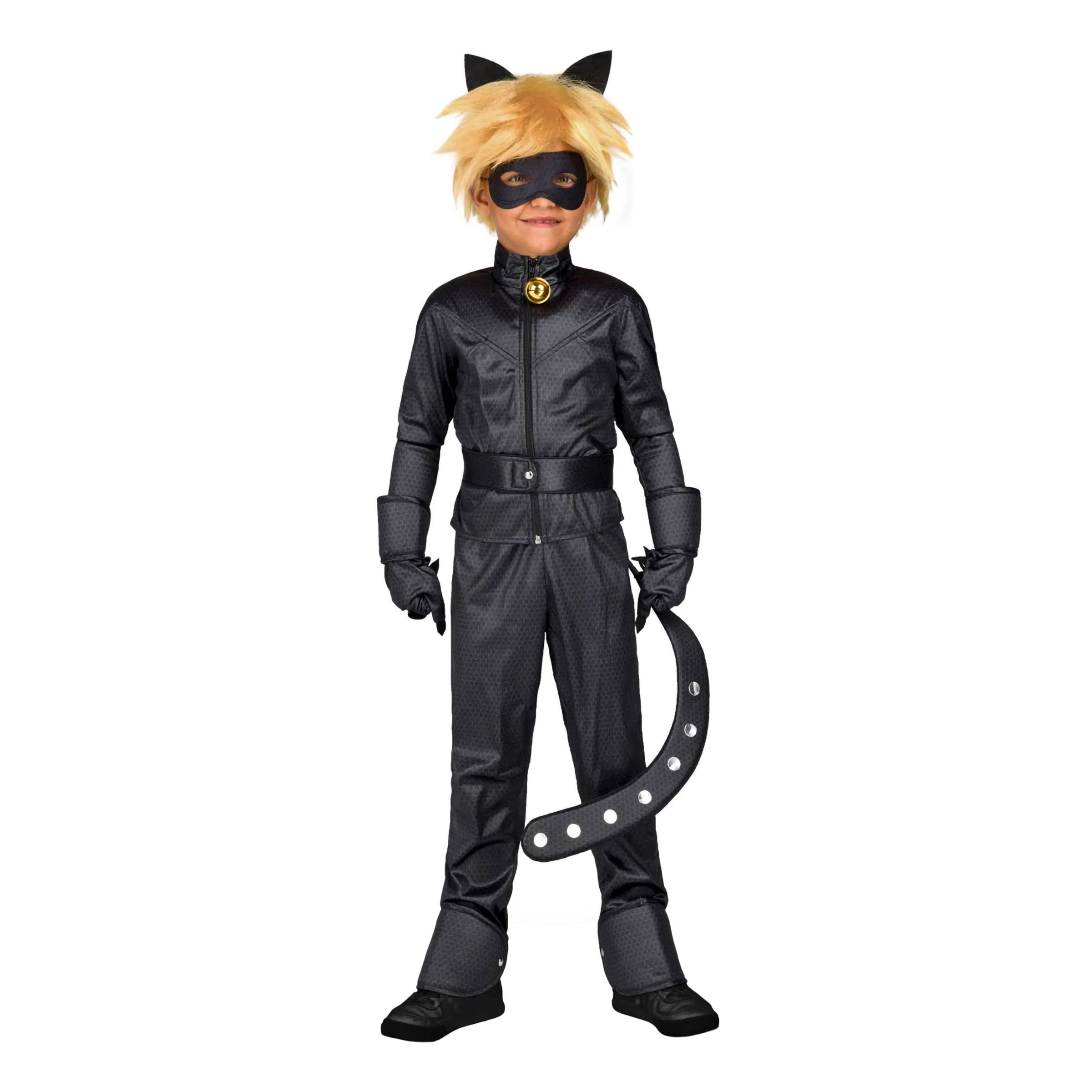 Miraculous Cat Noir Barn Maskeraddräkt - Small | Hem//Maskerad//Maskeraddräkter//Barndräkter | PartyOutlet