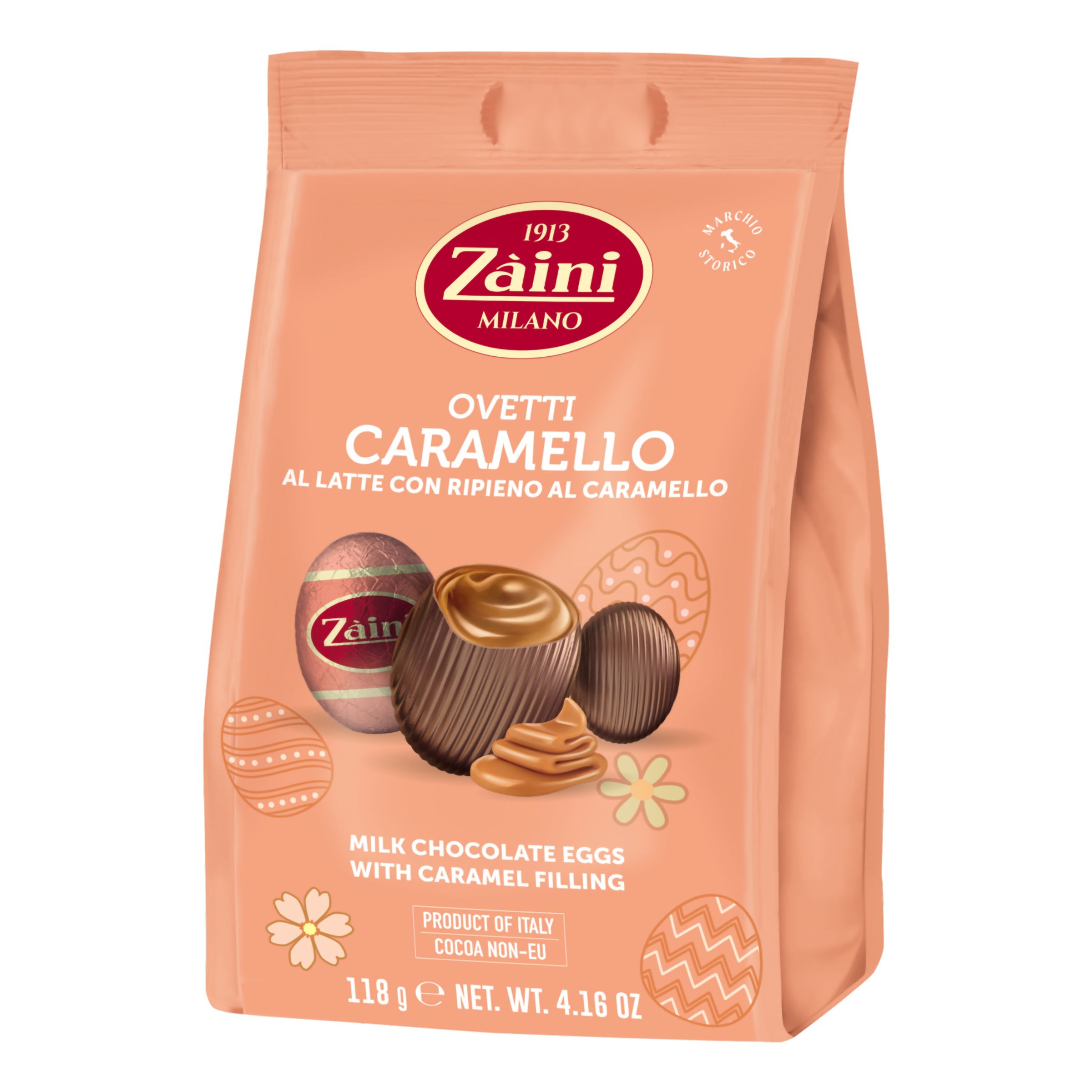 Mjölkchokladägg med Karamellfyllning - 118 g | Hem - Godis & Läsk - Godis - Choklad | Pryloteket