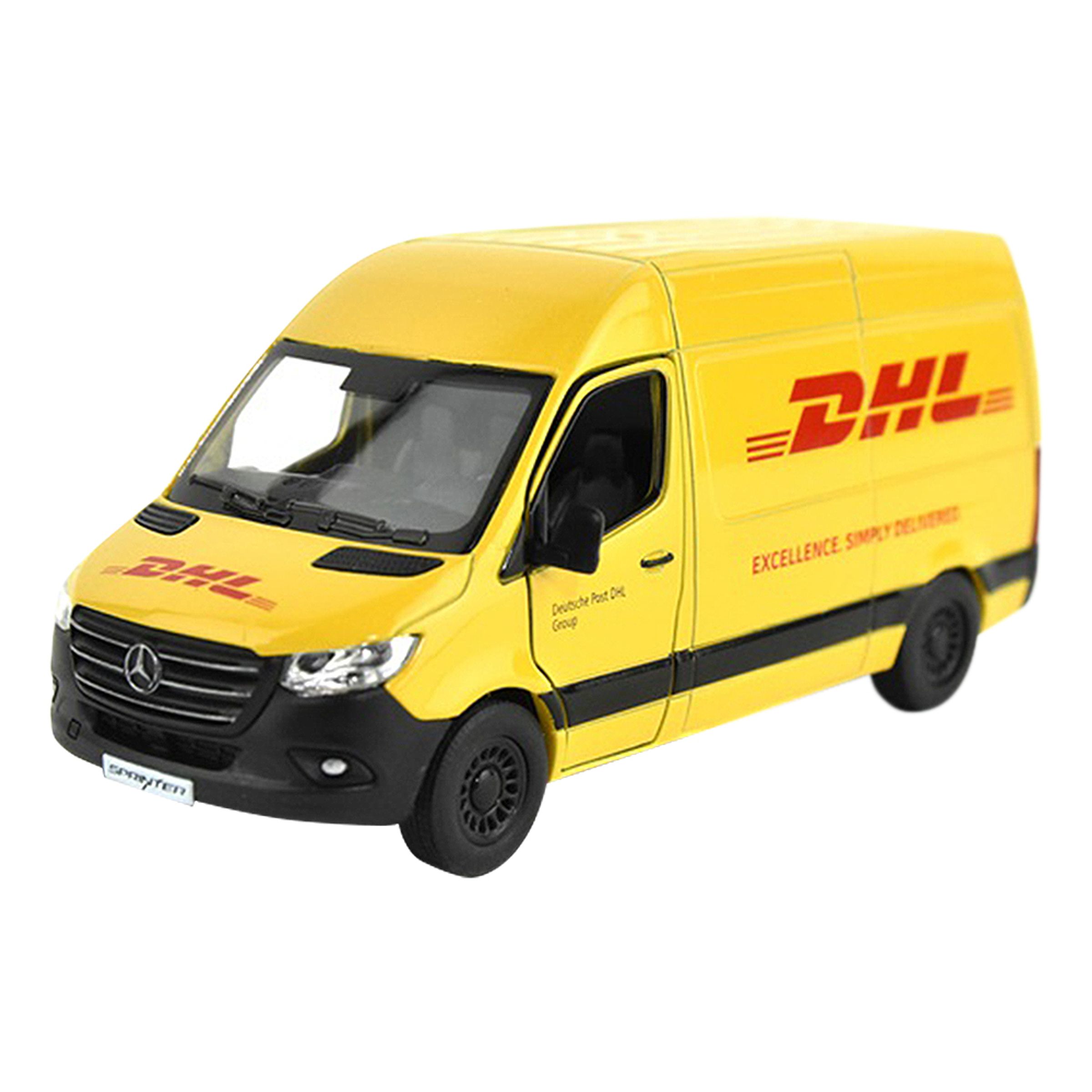 Läs mer om Modellbil DHL Skåpbil