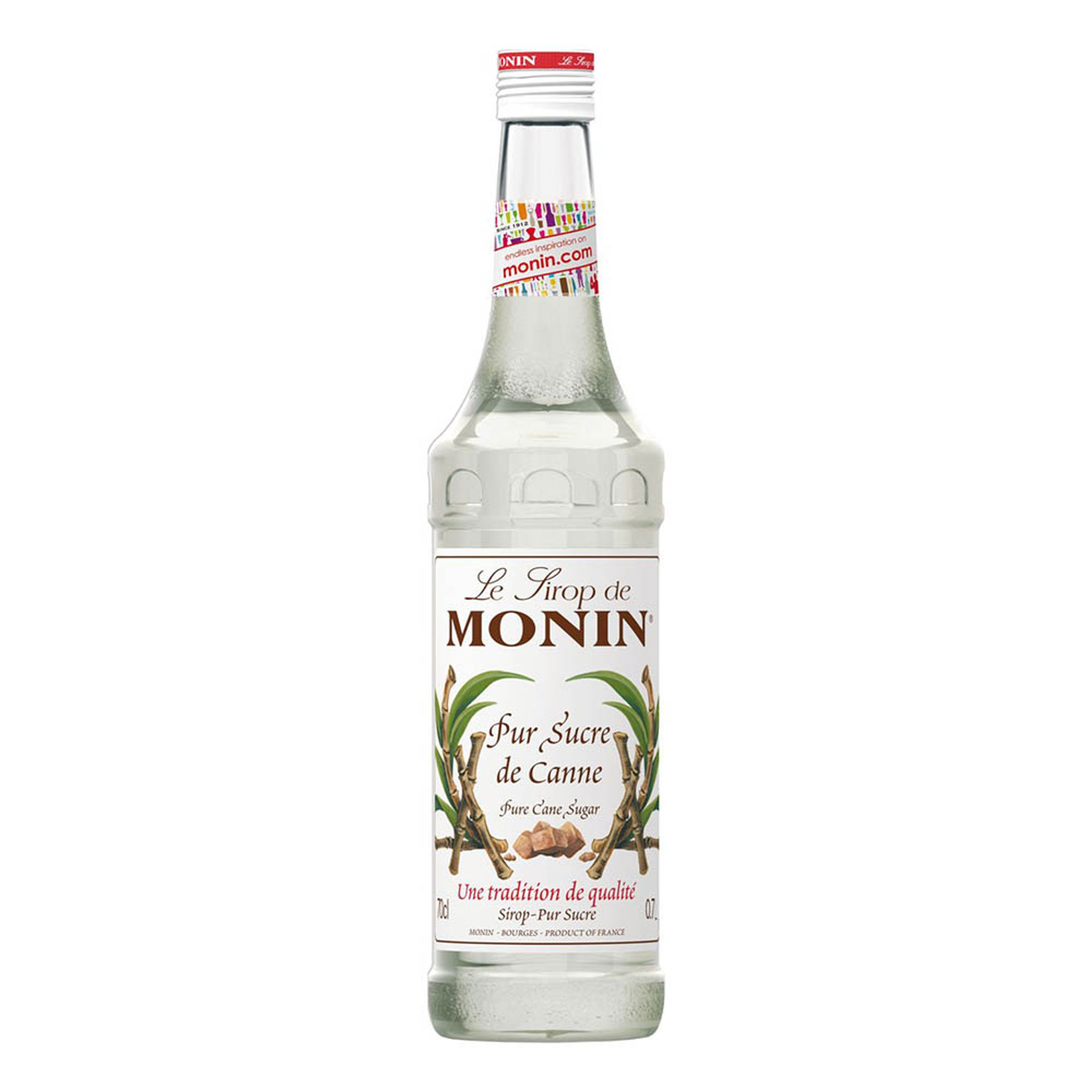 Läs mer om Monin Cane Sugar Syrup - 70 cl